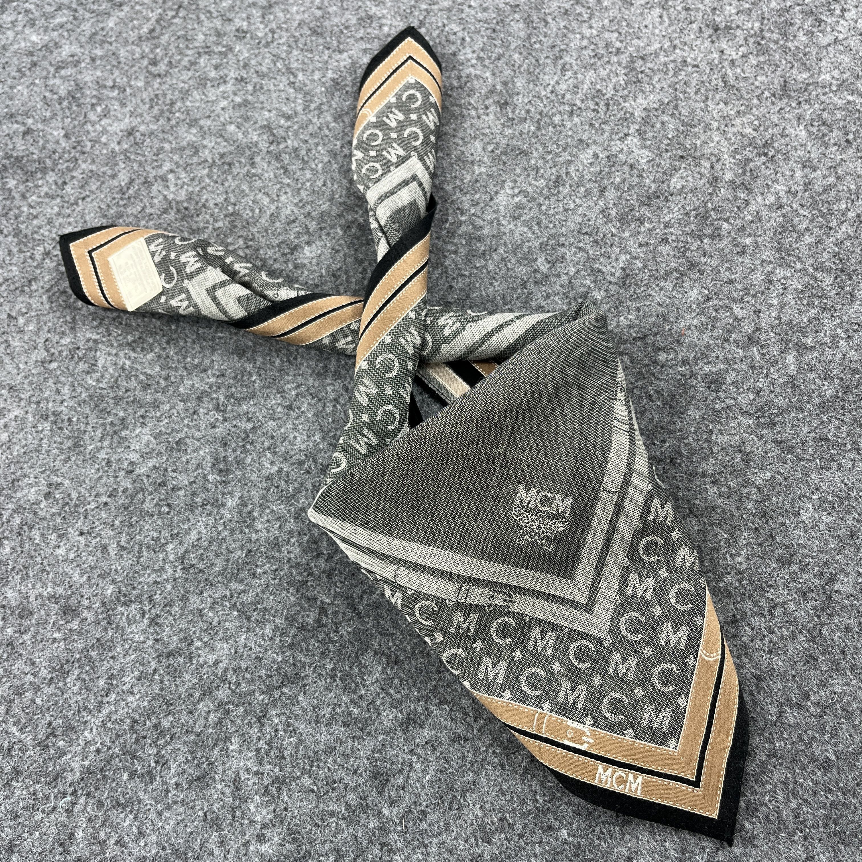 MCM MCM Handkerchief / Bandana / Neckerchief B863 Size ONE SIZE - 9 Thumbnail