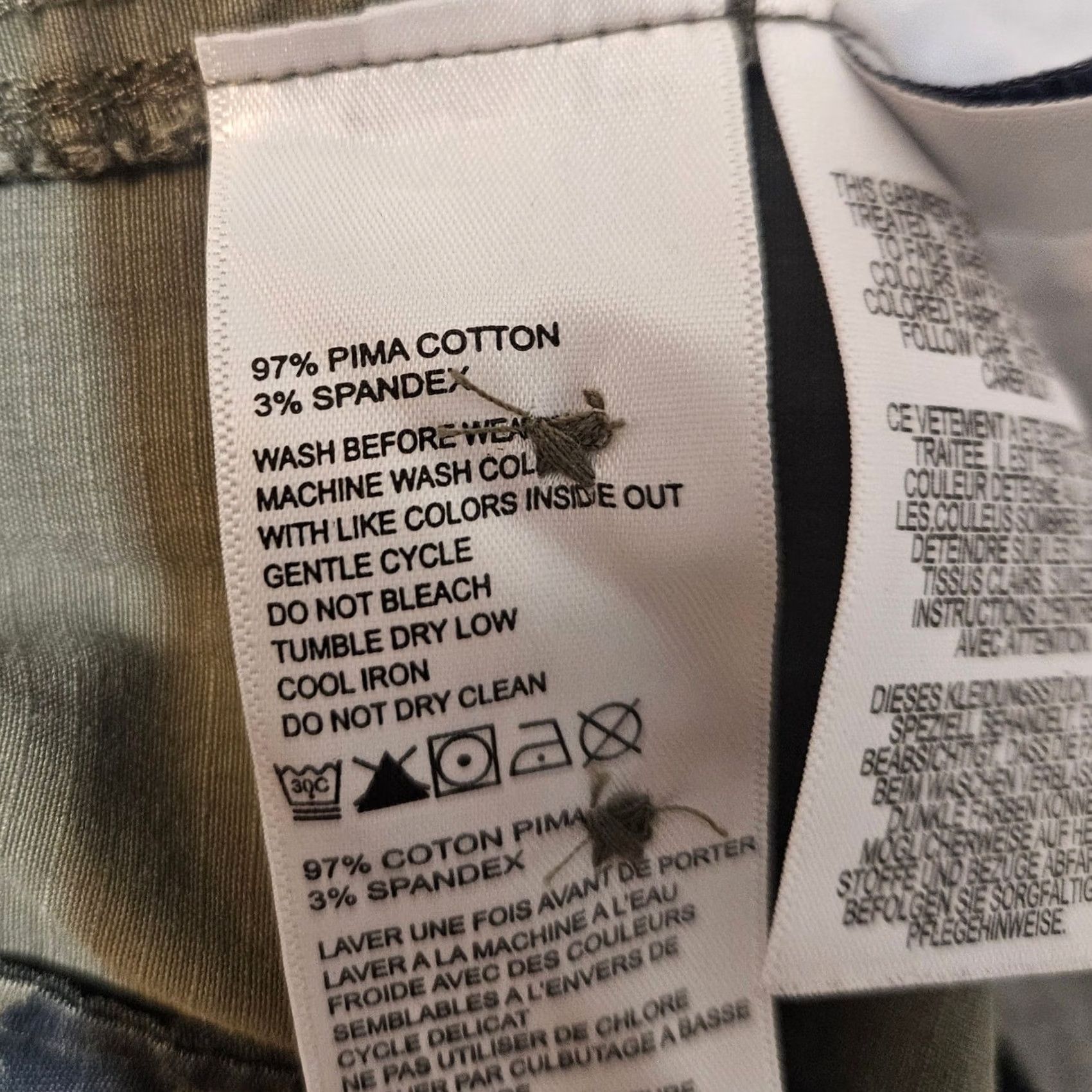 Tommy Bahama Tommy Bahama Pants Mens Size 38 x 30 Green Chino Straight Leg Ripstop Rip Tide Riptide Size US 38 / EU 54 - 4 Thumbnail