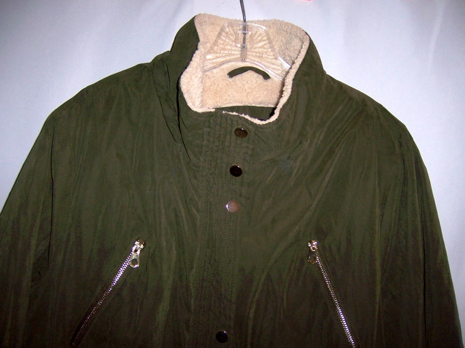 Liz Claiborne Liz Claiborne Outerwear Women's 2x Olive Green Coat Size XXL / US 16-18 / IT 52-54 - 3 Thumbnail
