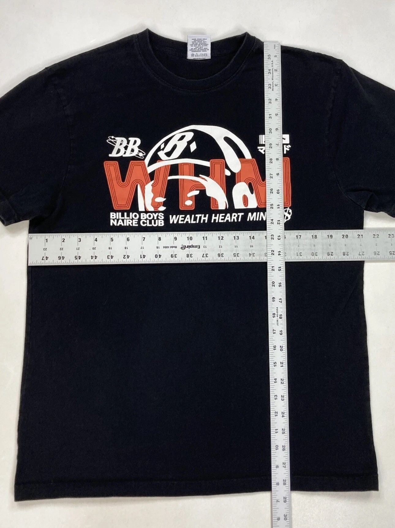 Billionaire Boys Club Billionaire Boys Club WHM Graphic T-shirt Men Large Black Size US L / EU 52-54 / 3 - 7 Thumbnail