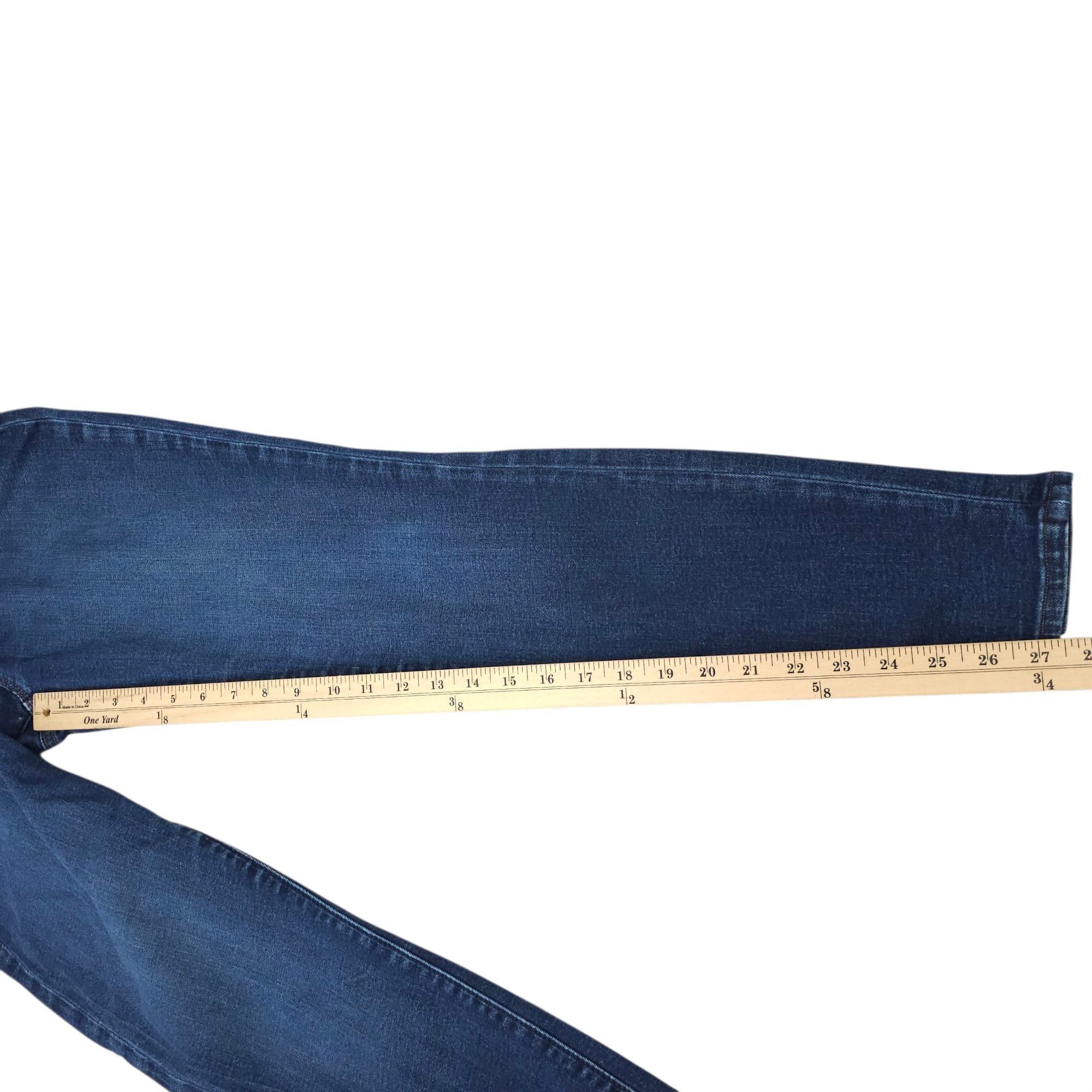 Loft Loft Legging Jean Mid Rise Womens Size 29/8 Stretch Dark Was Size 29" - 5 Thumbnail