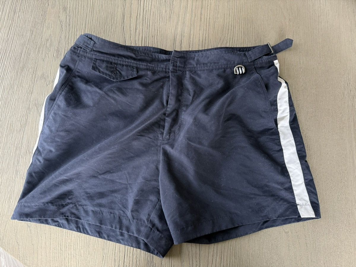 Ralph Lauren Purple Label Ralph lauren purple label blue/white swim shorts Size US 32 / EU 48 - 1 Thumbnail