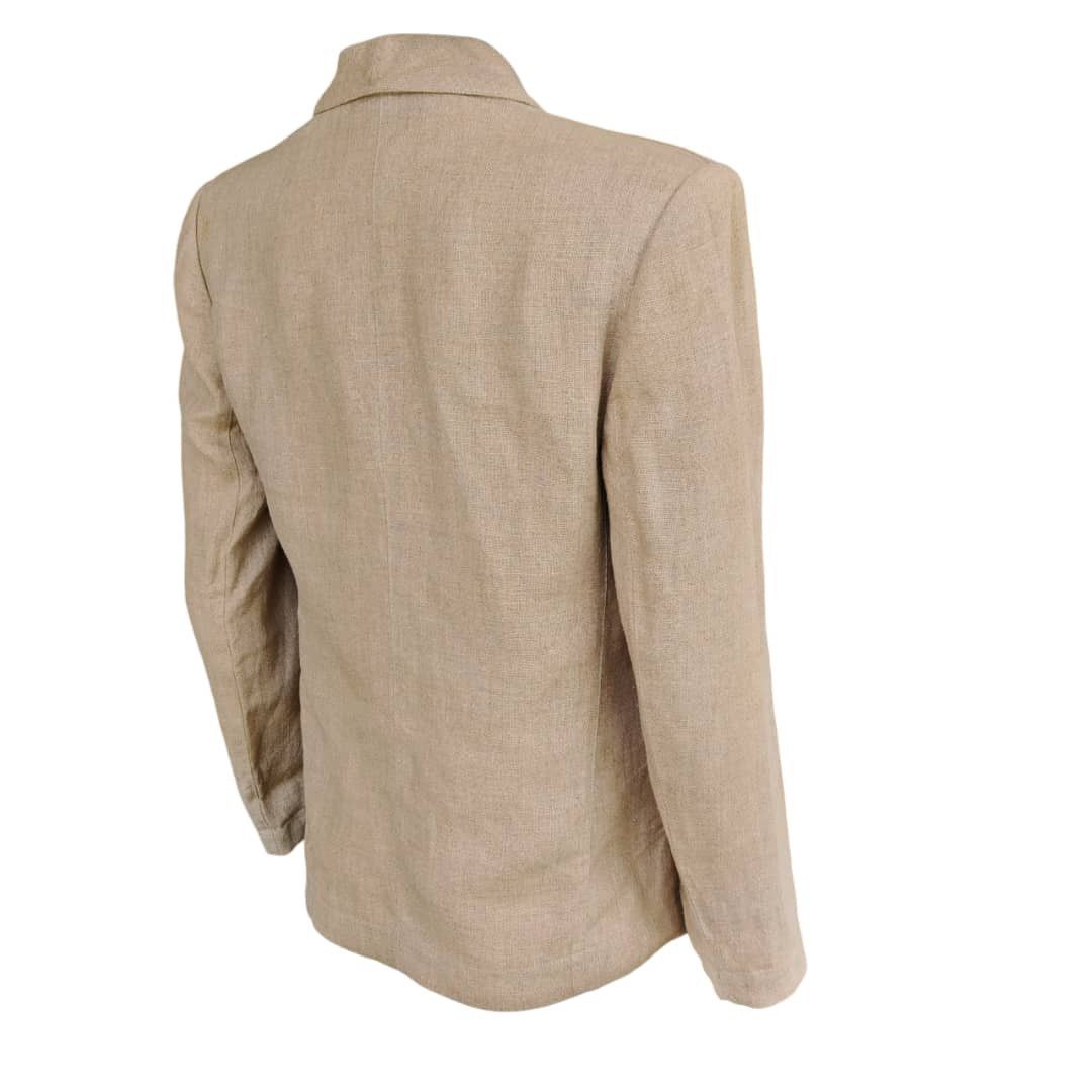 Thierry Mugler Thiery Mugler Hemp Linen Blazer Size M / US 6-8 / IT 42-44 - 7 Thumbnail