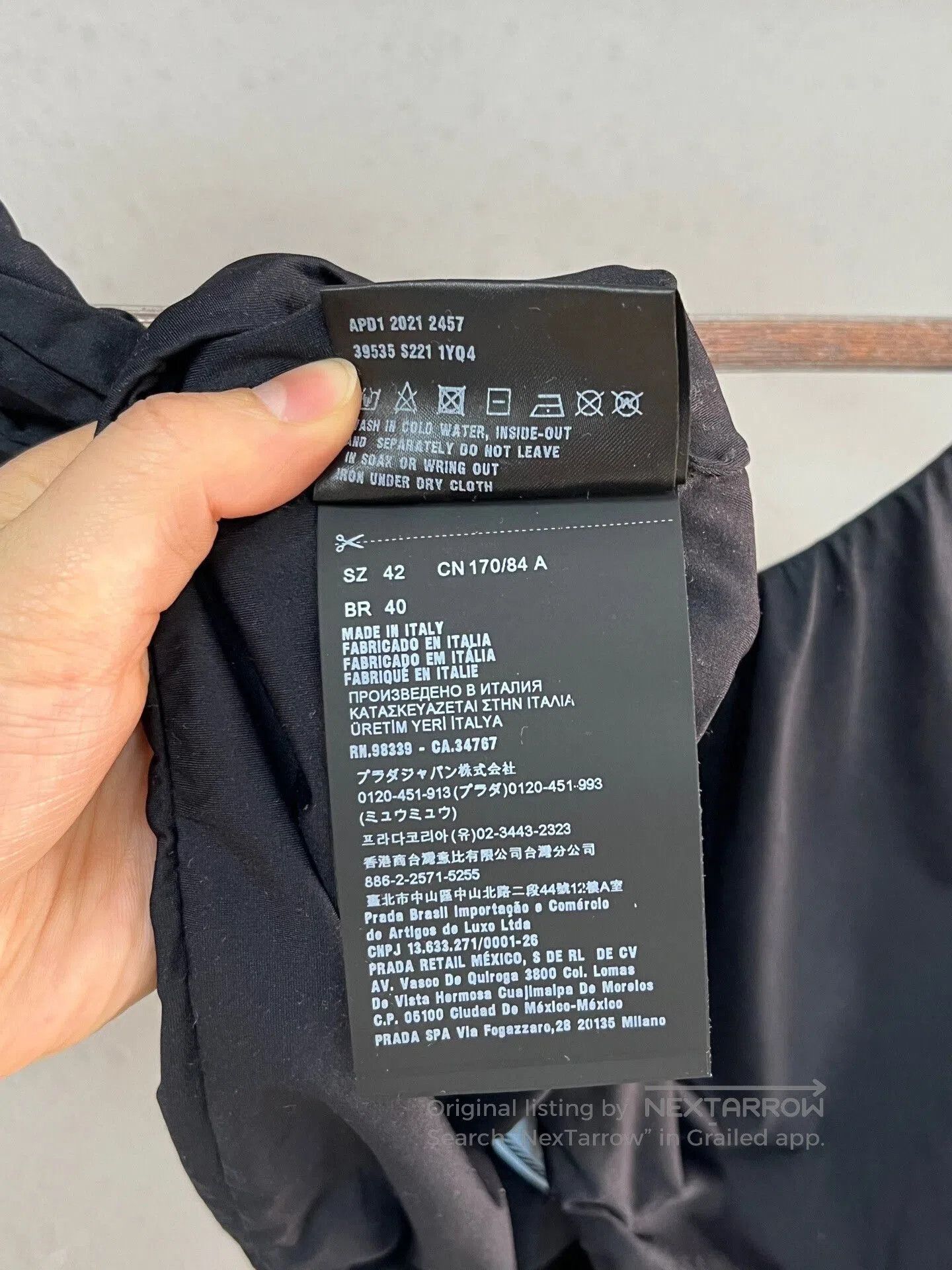 Prada prada black nylon sports tank top. Size M / US 6-8 / IT 42-44 - 5 Thumbnail