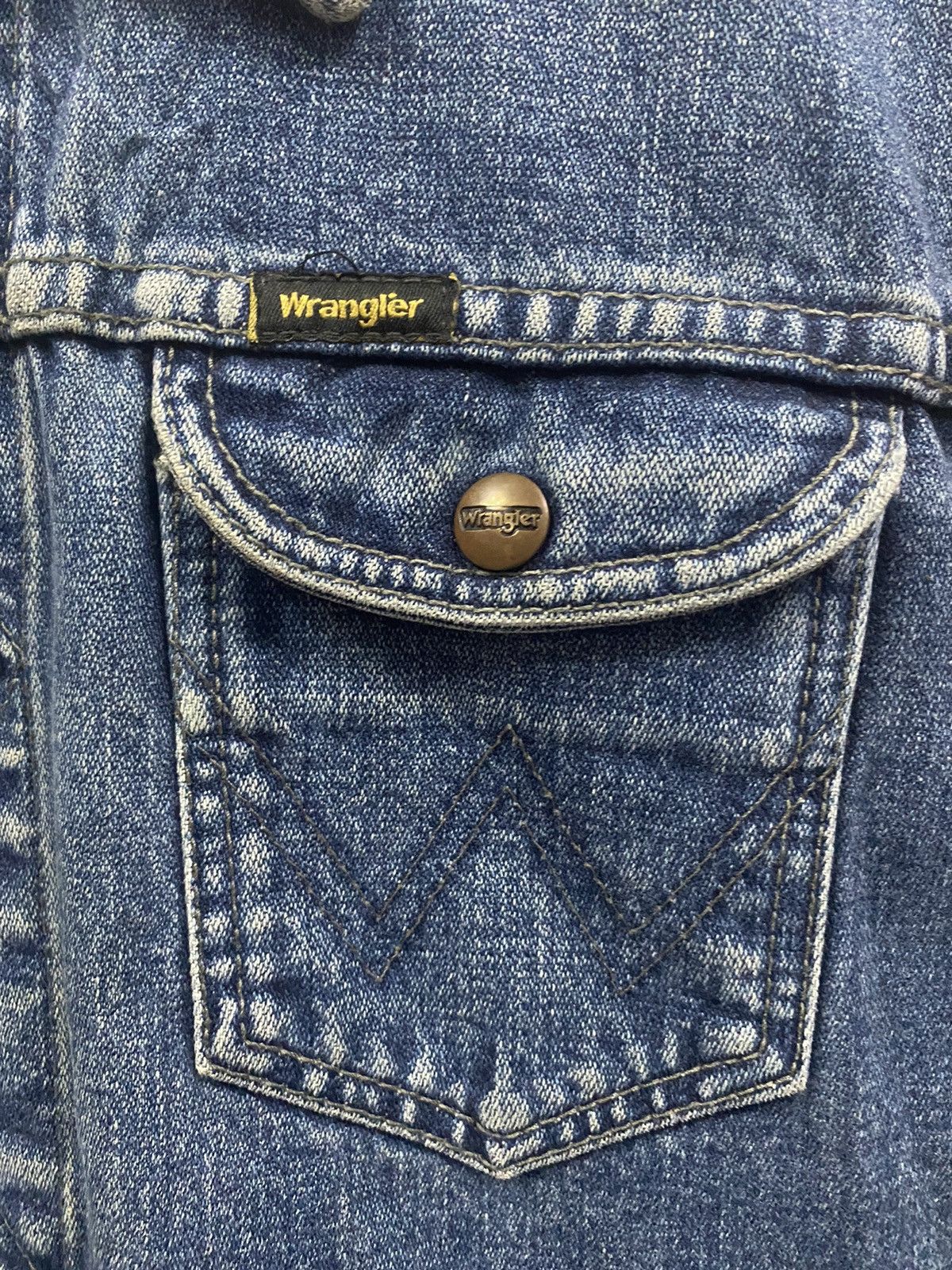 Wrangler Vintage wrangler denim jacket Size US M / EU 48-50 / 2 - 6 Thumbnail