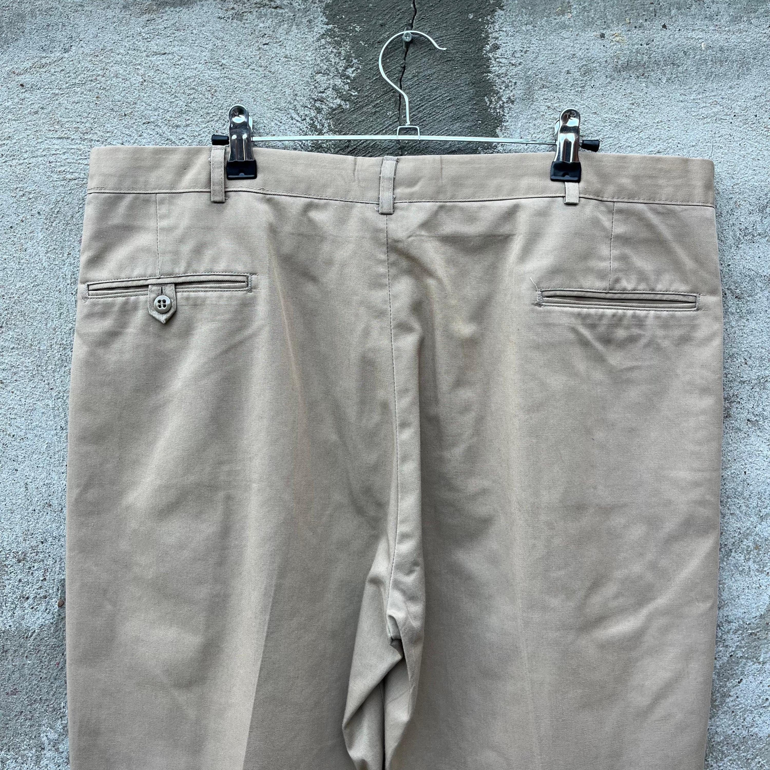 Vintage 70's US Military Khaki Chino Pants Size US 37 - 9 Thumbnail