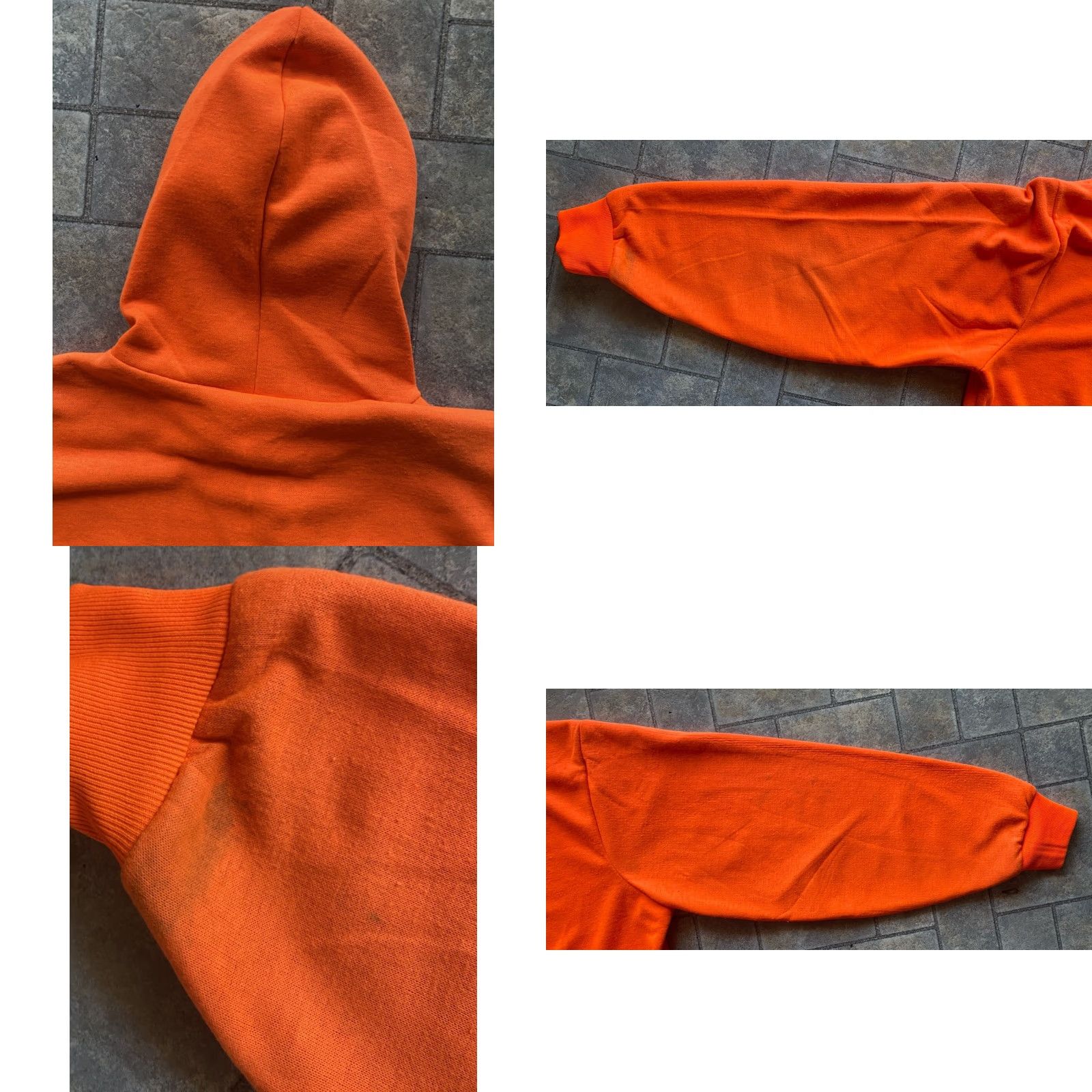 Vintage VINTAGE Orange Men’s L Hunting Hoodie Full Zip Hooded Lined Made In USA 80s 90s Size US L / EU 52-54 / 3 - 11 Thumbnail
