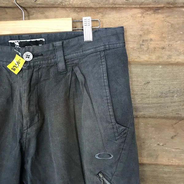 Oakley Oakley Black multi pocket faded Cargo Pants #4568DLL Size US 33 - 4 Thumbnail