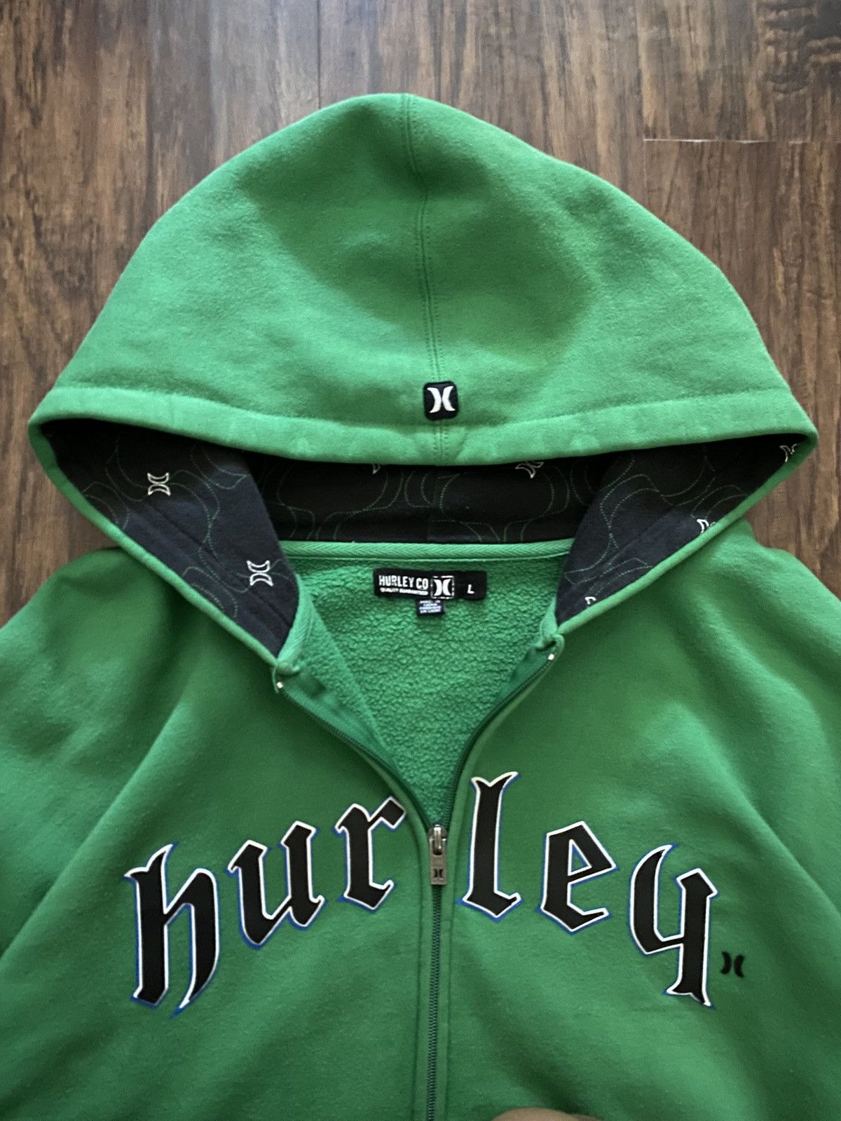 Hurley × Vintage Vintage Hurley Zipup Size US L / EU 52-54 / 3 - 5 Thumbnail