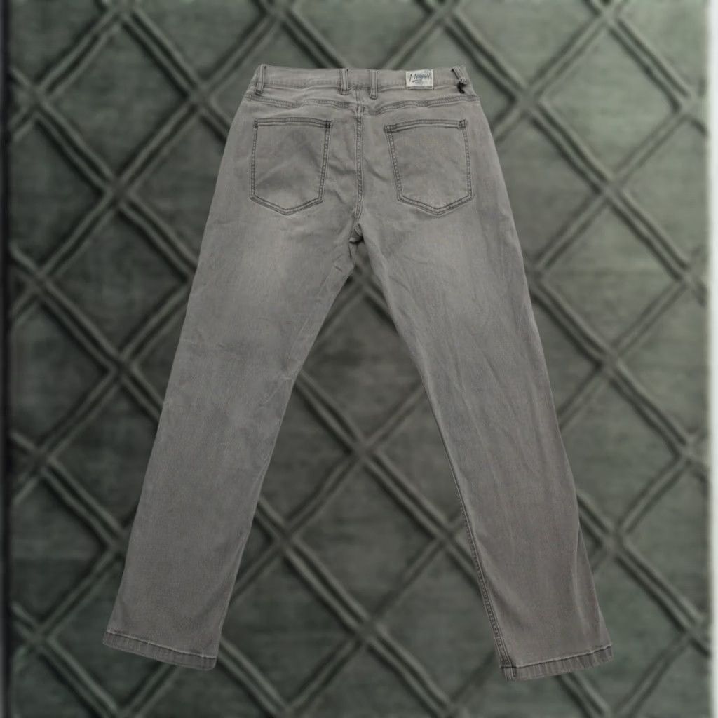 Vintage MUGSY Jeans Mens 30 (30X29) Gray Taper Stretch Tapered Leg Shirt Size US 30 / EU 46 - 1 Thumbnail