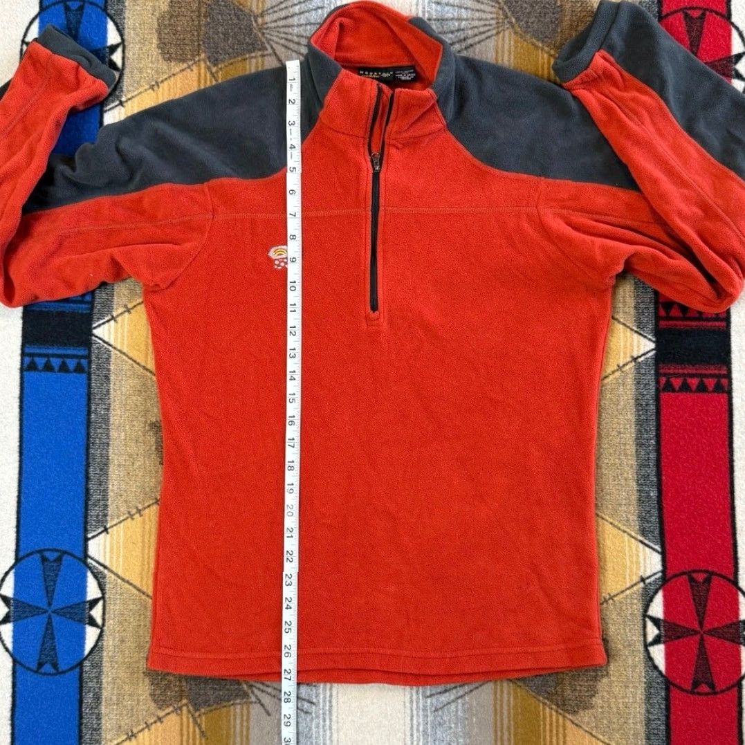 Mountain Hardwear Mountain Hardwear Fleece Shirt Zip Orange M Mens 1/4 Zip Hiking Outdoor Polyester Regular Size Medium Color Orange Size US M / EU 48-50 / 2 - 6 Thumbnail