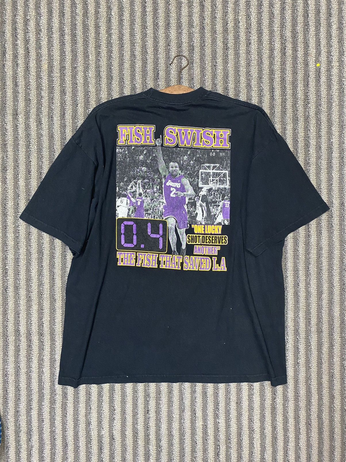 NBA Vintage NBA Lakers Champions Basketball 🏀 Size US XXL / EU 58 / 5 - 12 Thumbnail