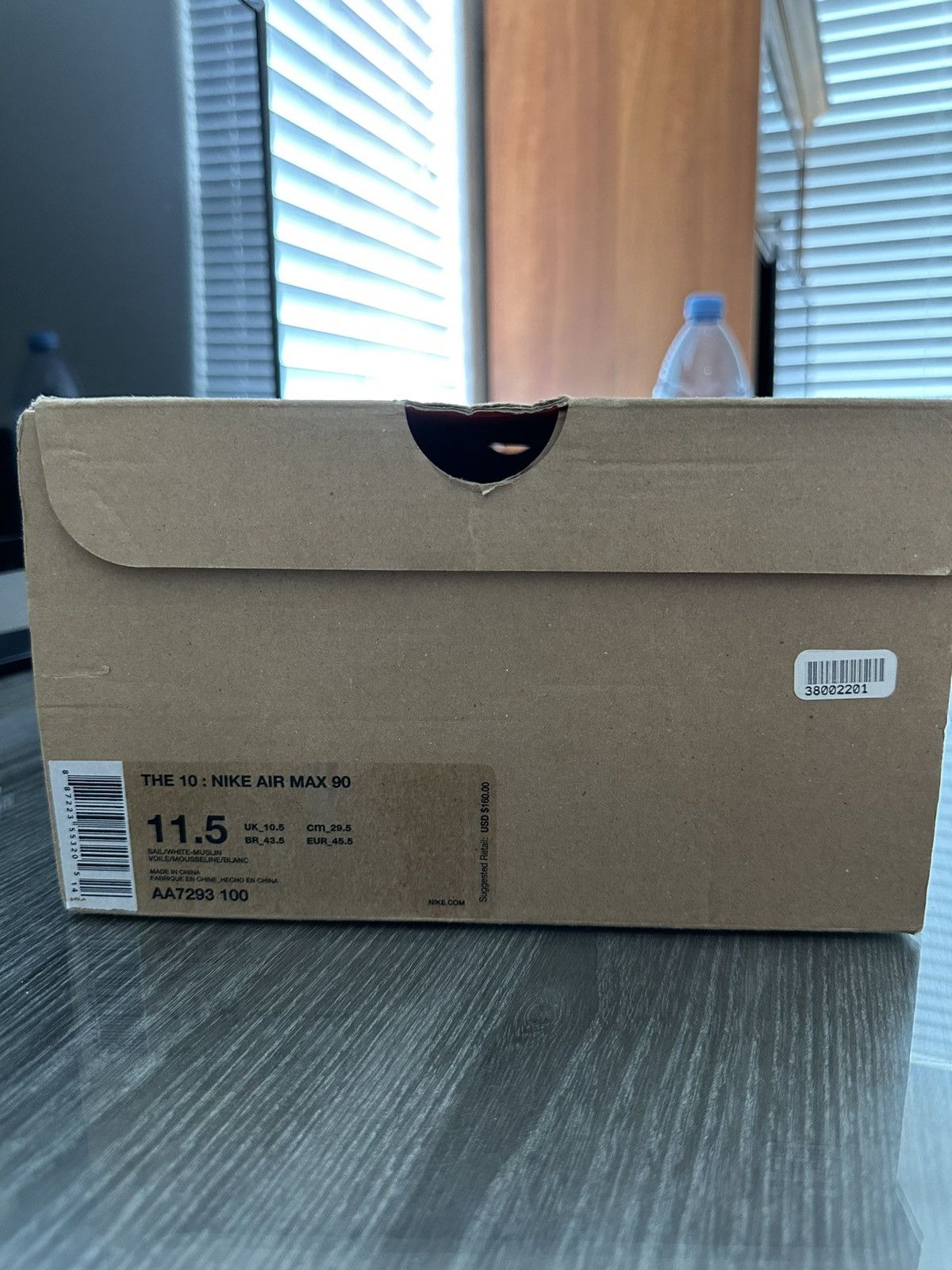 Other White Nike Air Max 90 (The 10) Size US 11.5 / EU 44-45 - 8 Thumbnail