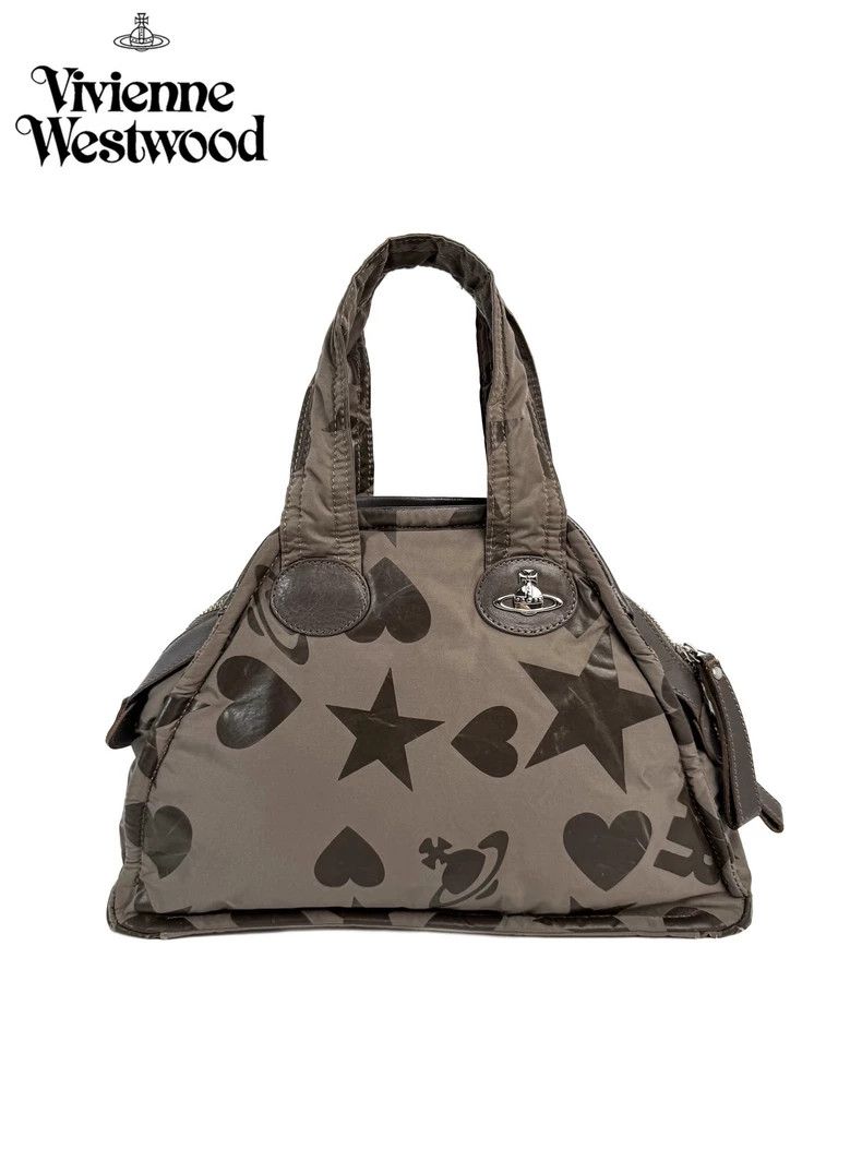 Vivienne Westwood Vivienne Westwood Brown star love bowling bag Size ONE SIZE - 1 Thumbnail