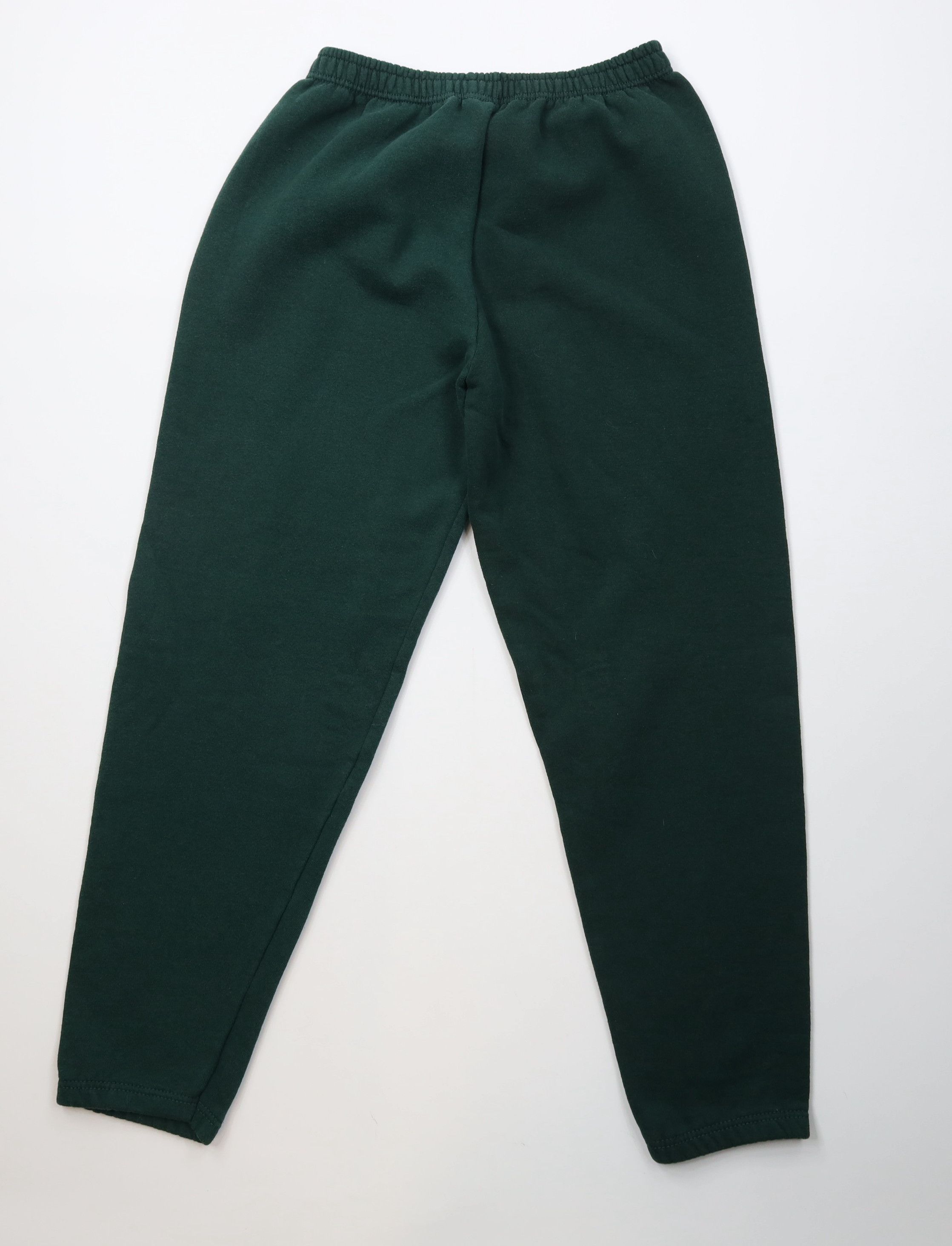Vintage Vintage 90s Streetwear Blank Sweatpants Joggers Pants Green Size 28" / US 6 / IT 42 - 8 Thumbnail