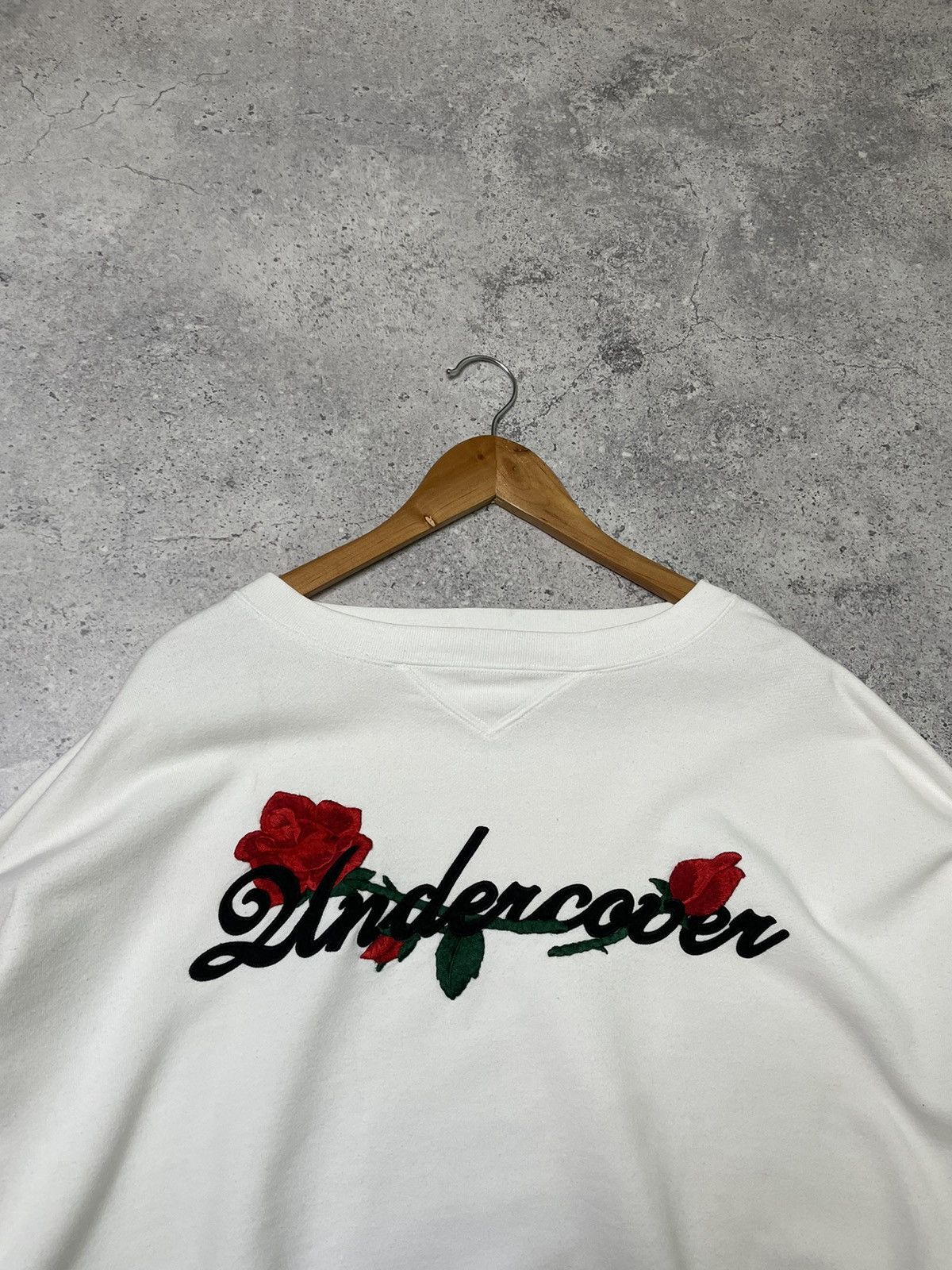Japanese Brand × Undercover Undercover Japan Graphic Print Crop Top Sweatshirt AW17 Size L / US 10 / IT 46 - 4 Thumbnail