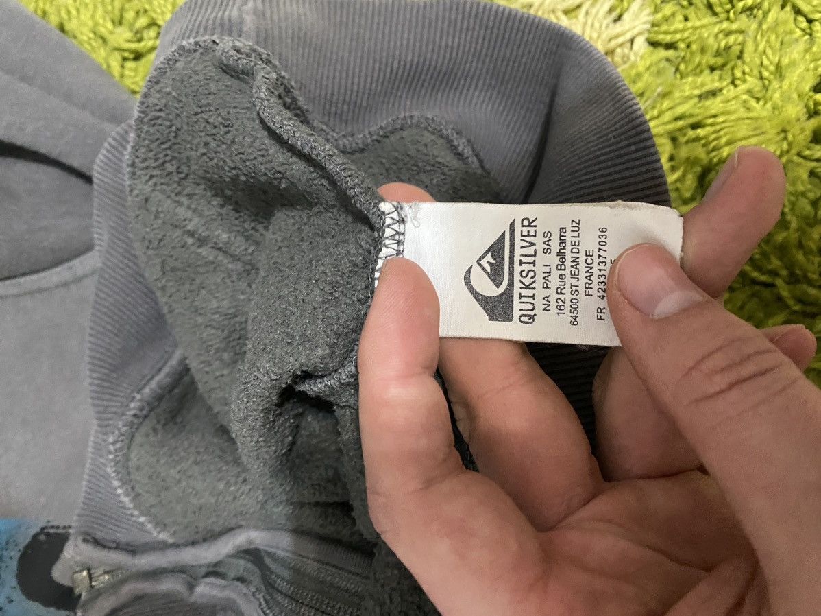 Quiksilver × Vintage Vintage Y2K Quiksilver Zip-Up Hoodie Size US M / EU 48-50 / 2 - 5 Thumbnail