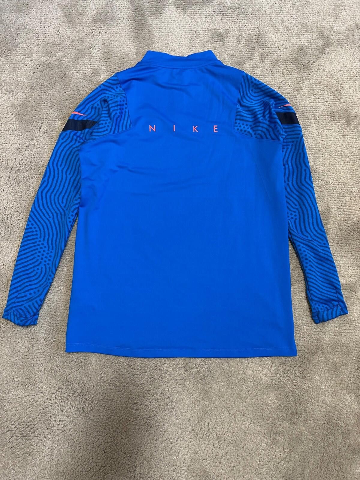 Nike Nike Brighton 2022-23 Football Soccer Drill Top 1/4 Zip Sz L Size US L / EU 52-54 / 3 - 8 Thumbnail