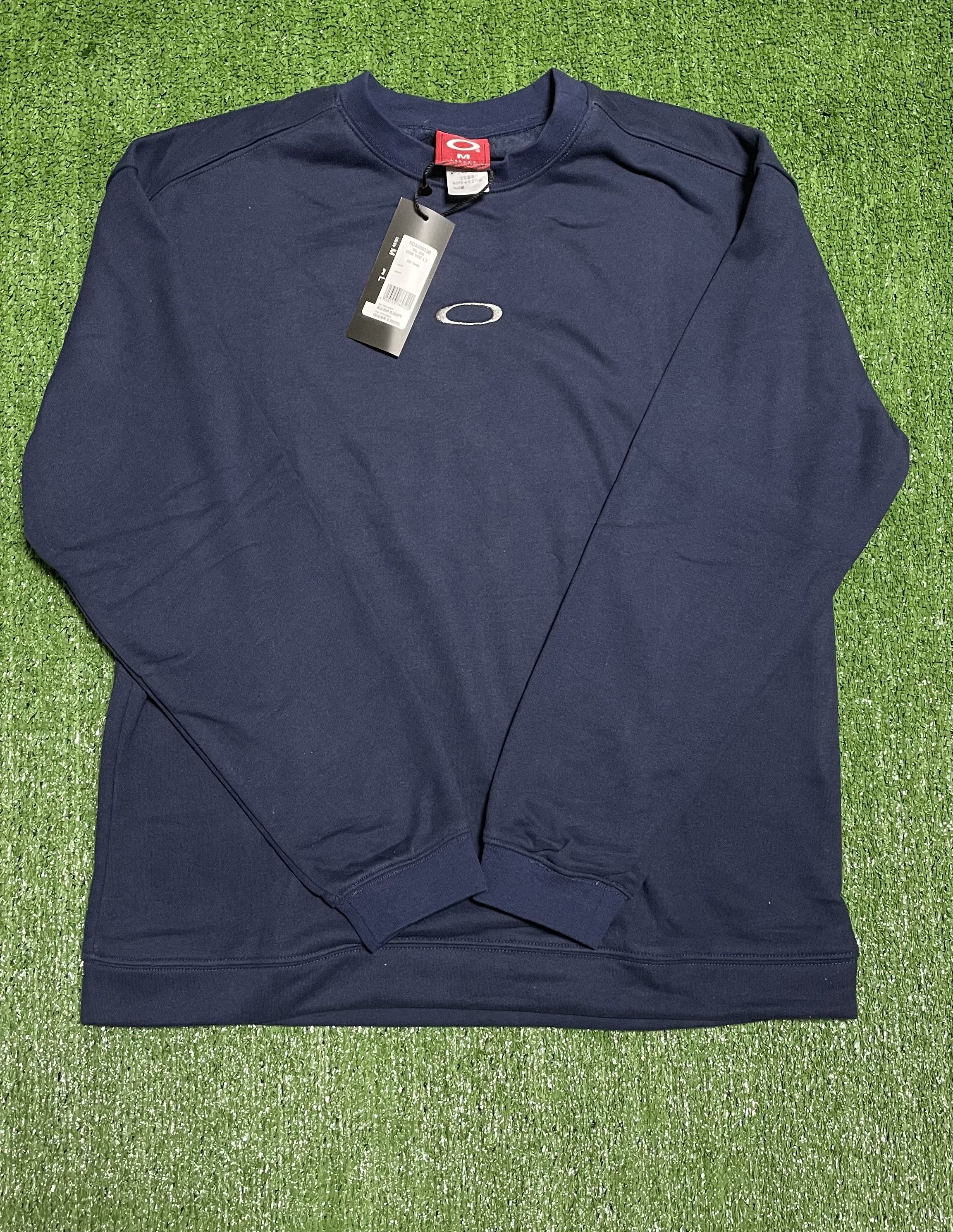Oakley NWT Oakley Men's Medium Blue Crewneck Sweatshirt Central Size US M / EU 48-50 / 2 - 4 Thumbnail
