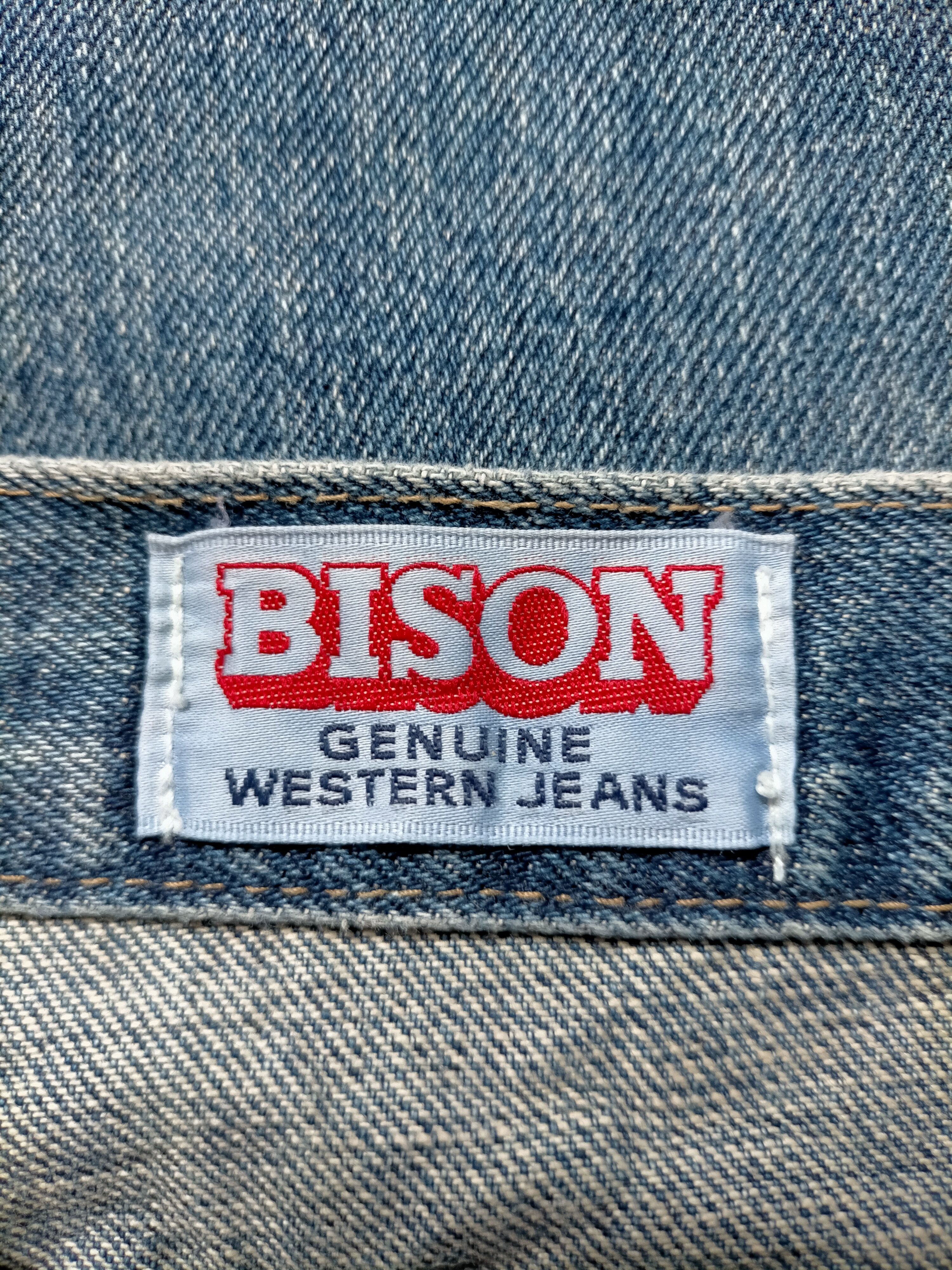 Hysteric Glamour × Japanese Brand Flare Jeans Vtg Bison Japan Bell Bottom Boot cut Denim Size US 30 / EU 46 - 17 Thumbnail