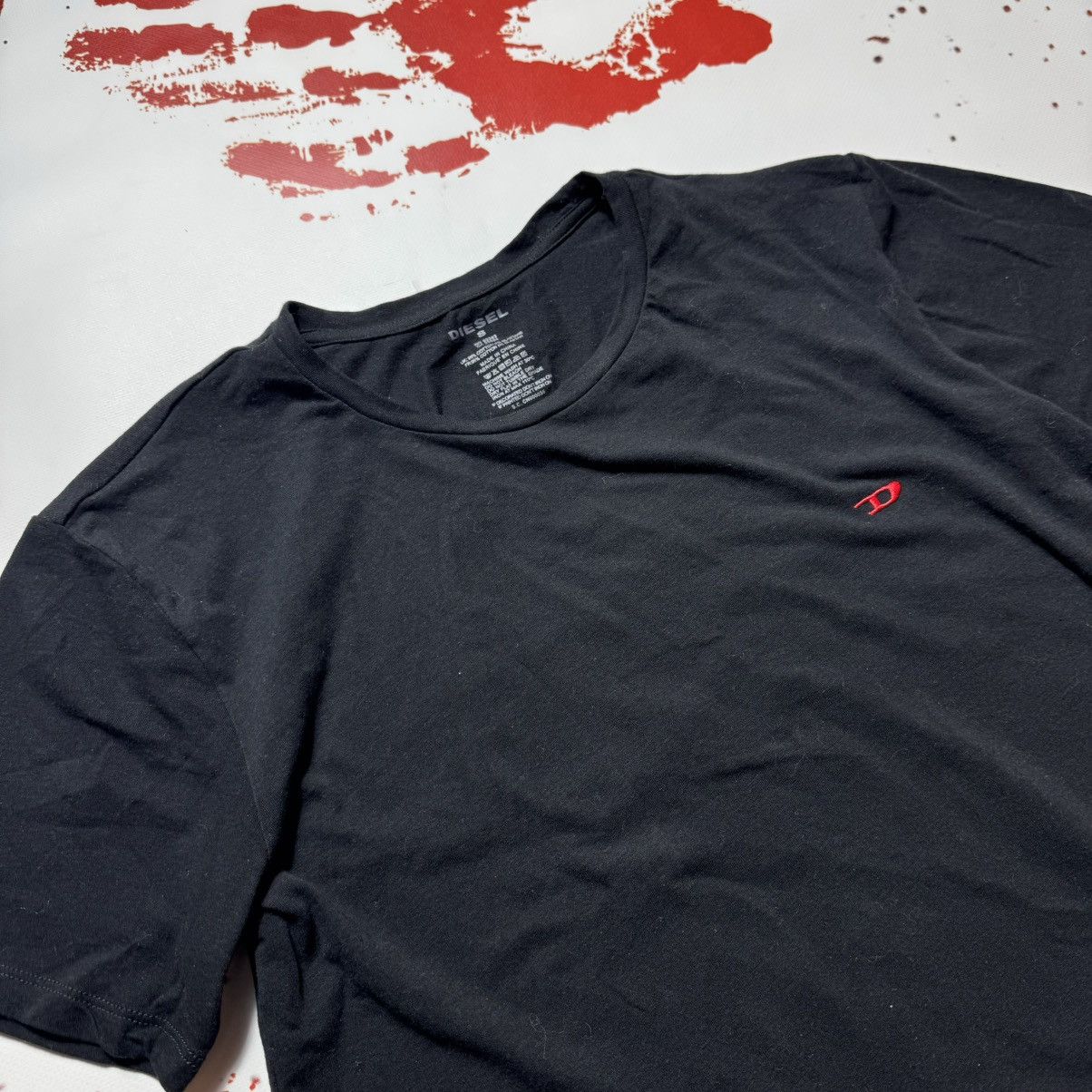 Diesel × Vintage vintage basic diesel t shirt big logo cropped Size US S / EU 44-46 / 1 - 2 Thumbnail