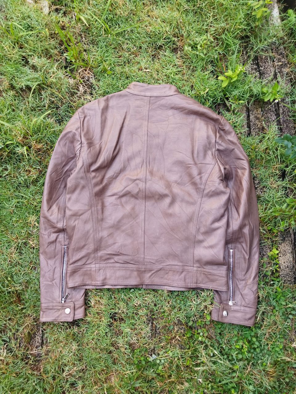 Genuine Leather Emmeti di Franco Lamb Skin Jacket Size US L / EU 52-54 / 3 - 10 Thumbnail