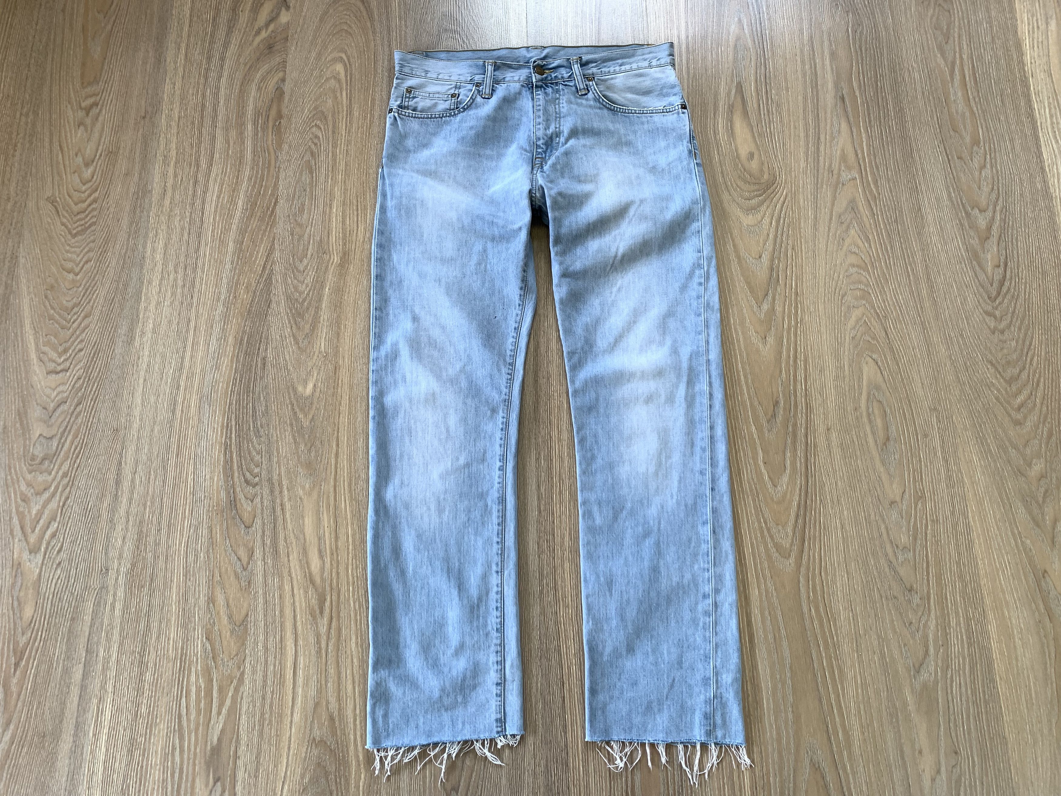 Carhartt Vintage Carhartt Davies Pant Light Blue Jeans Size US 31 - 2 Thumbnail