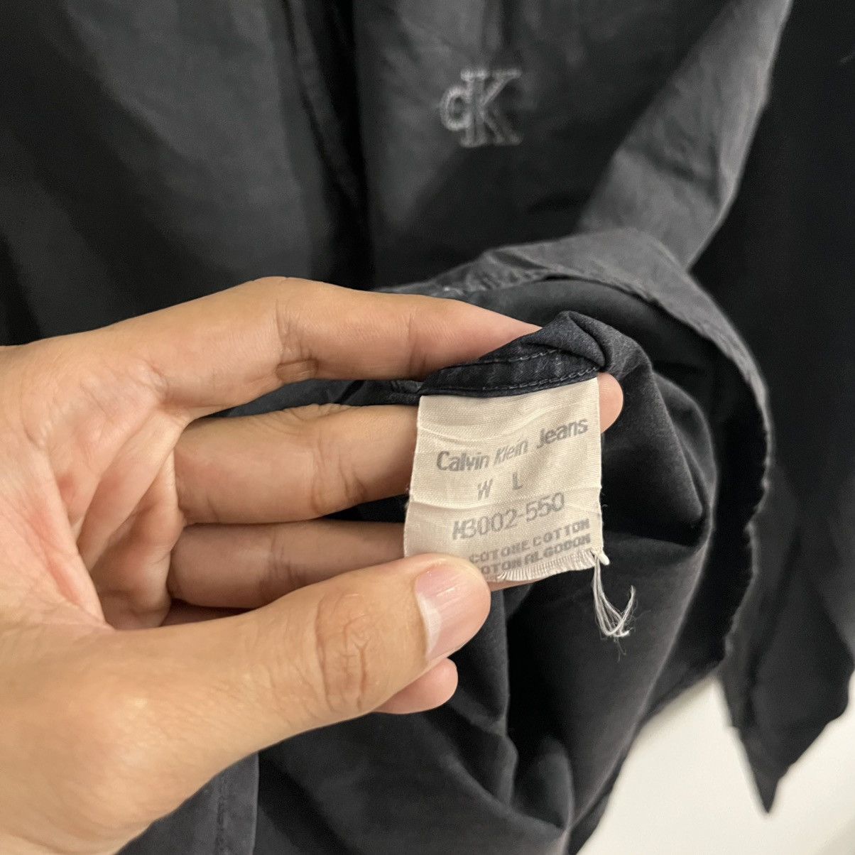 Calvin Klein Calvin Klein Washed Ls Button Up Size US L / EU 52-54 / 3 - 6 Thumbnail