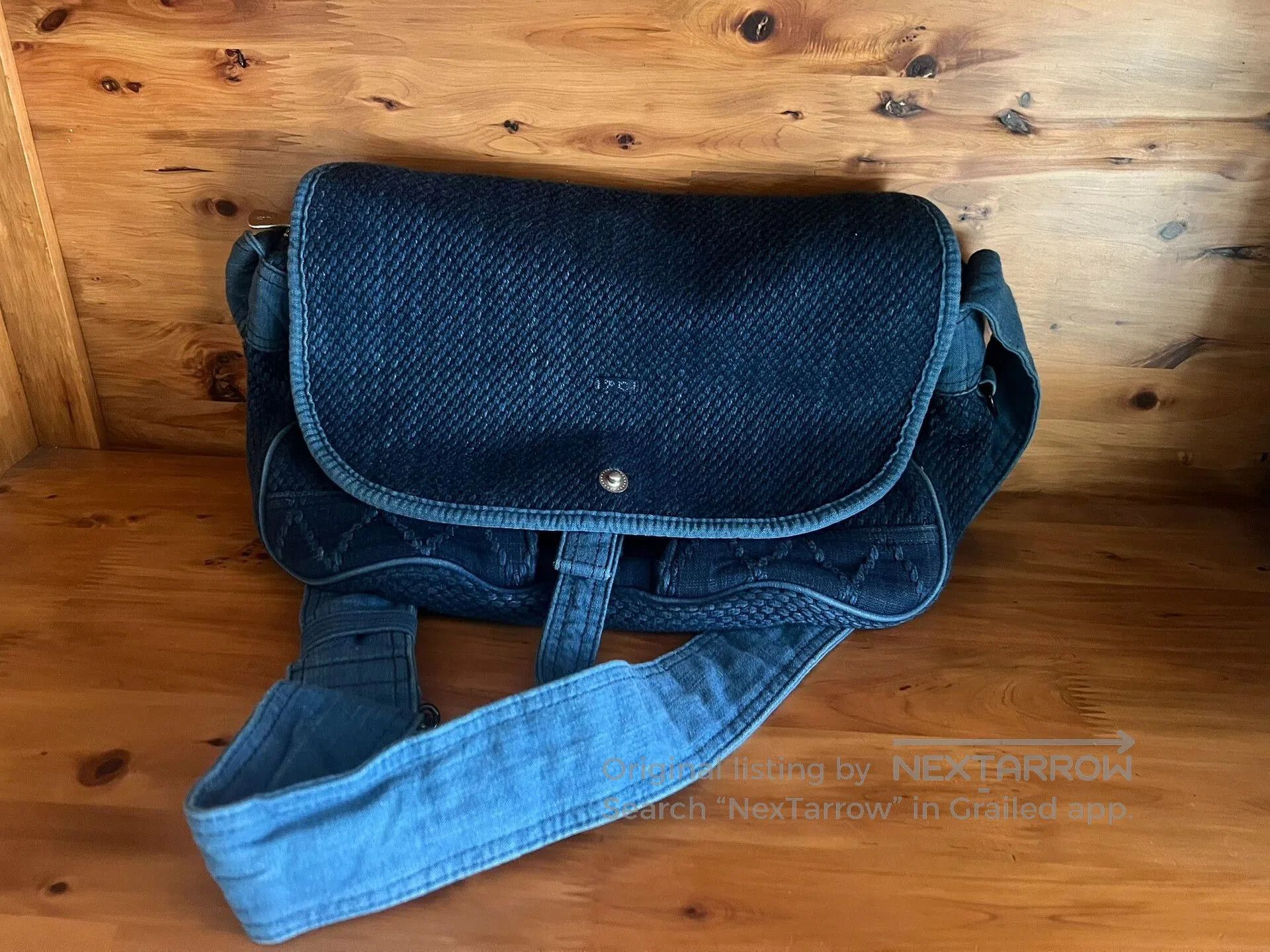 Porter Classic porter classic kendo shoulder bag blue dye. Size ONE SIZE - 8 Thumbnail