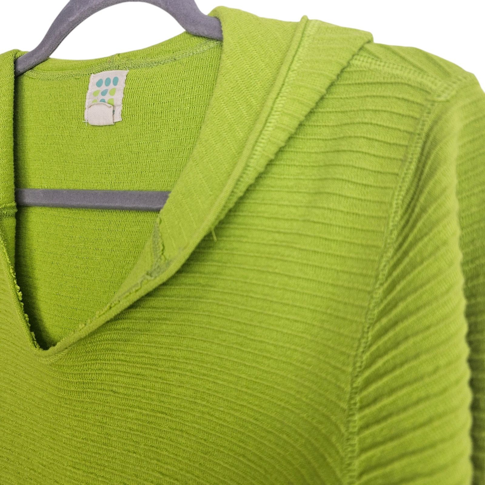 Titleist Title Nine Womens Mobetta 70 Hooded Knit Sweater Sporty L Size L / US 10 / IT 46 - 5 Thumbnail