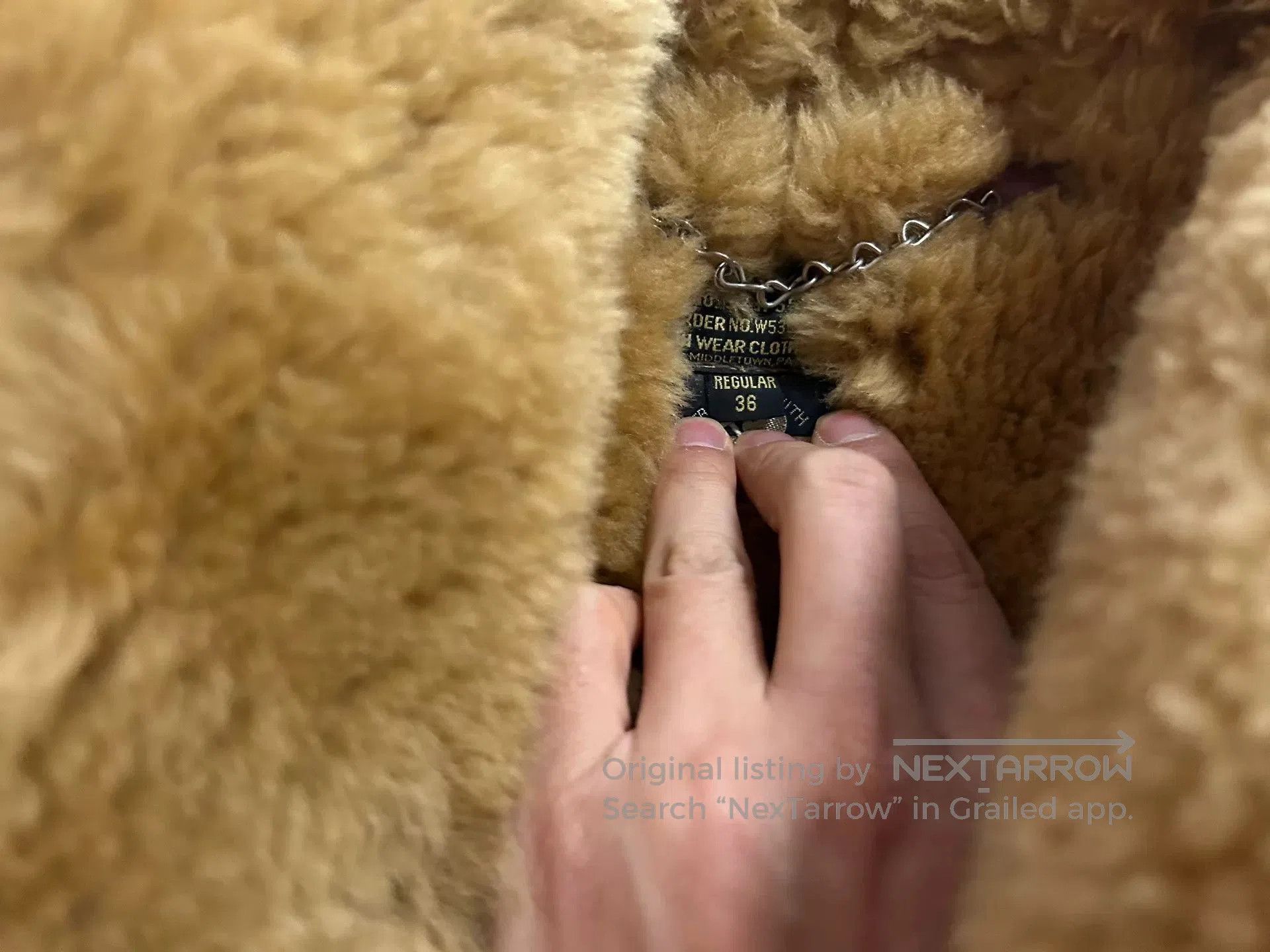 The Real McCoy's vintage real mccoy's shearling bomber jacket. Size US M / EU 48-50 / 2 - 7 Thumbnail