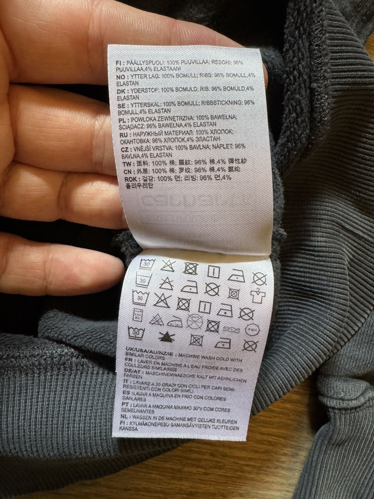 Carhartt Wip Carhartt WIP Faded Black Pullover Hoodie Size US M / EU 48-50 / 2 - 10 Thumbnail