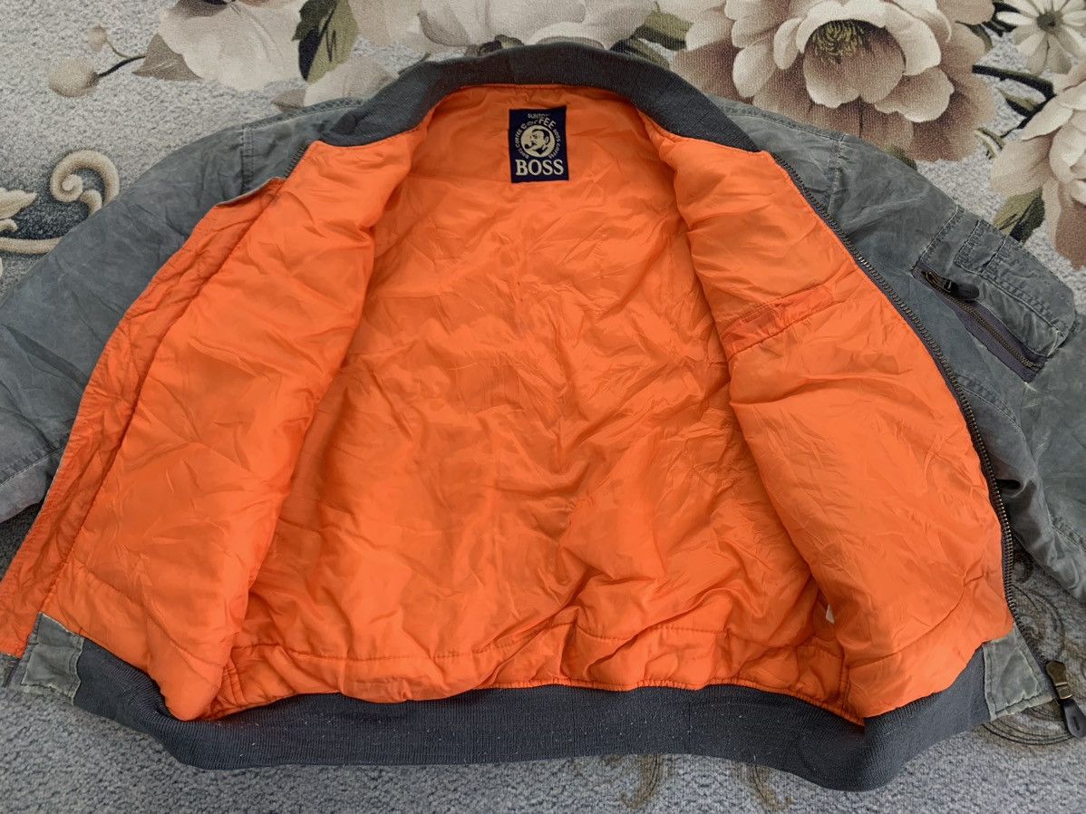 Japanese Brand Vtg Suntory Coffee Boss Coffee Bomber Jacket Size US L / EU 52-54 / 3 - 9 Thumbnail