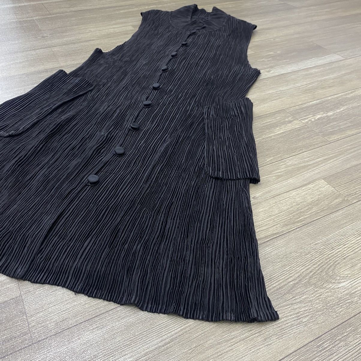Issey Miyake Vintage Issey Miyake Pleats Please Black Blazer Button Up Size US M / EU 48-50 / 2 - 3 Thumbnail