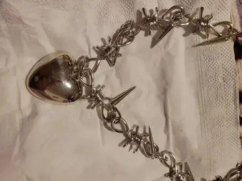 Japanese Brand Gothic Heart Pendant Necklace Size ONE SIZE - 3 Thumbnail