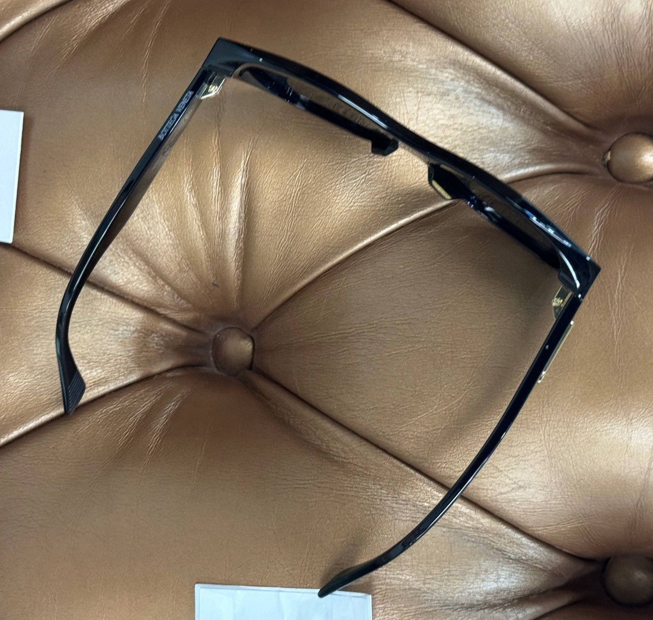 Bottega Veneta Bottega Veneta BV1092S Oversized Sunglasses Black Acetate Size ONE SIZE - 6 Thumbnail