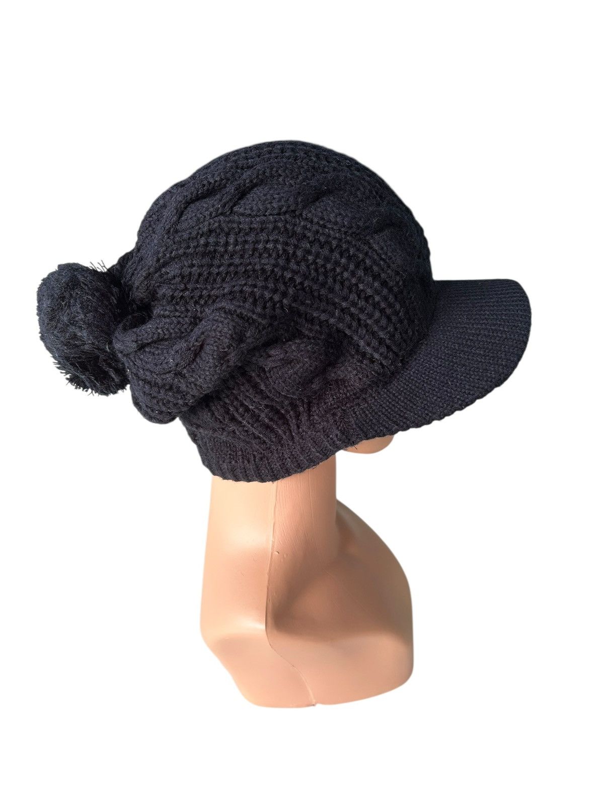 Kapital Vintage Peace Japanese Punk Bondage Style Knitted Big Hats Size ONE SIZE - 3 Thumbnail
