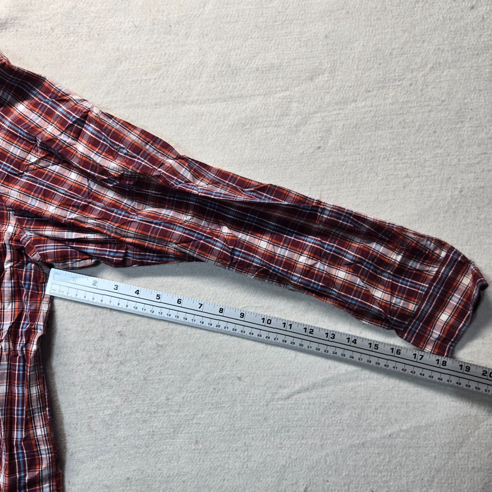 Chaps VINTAGE Chaps Ralph Lauren Shirt Red Plaid Button-Up Cotton Outdoors Mens XL Size US XL / EU 56 / 4 - 5 Thumbnail