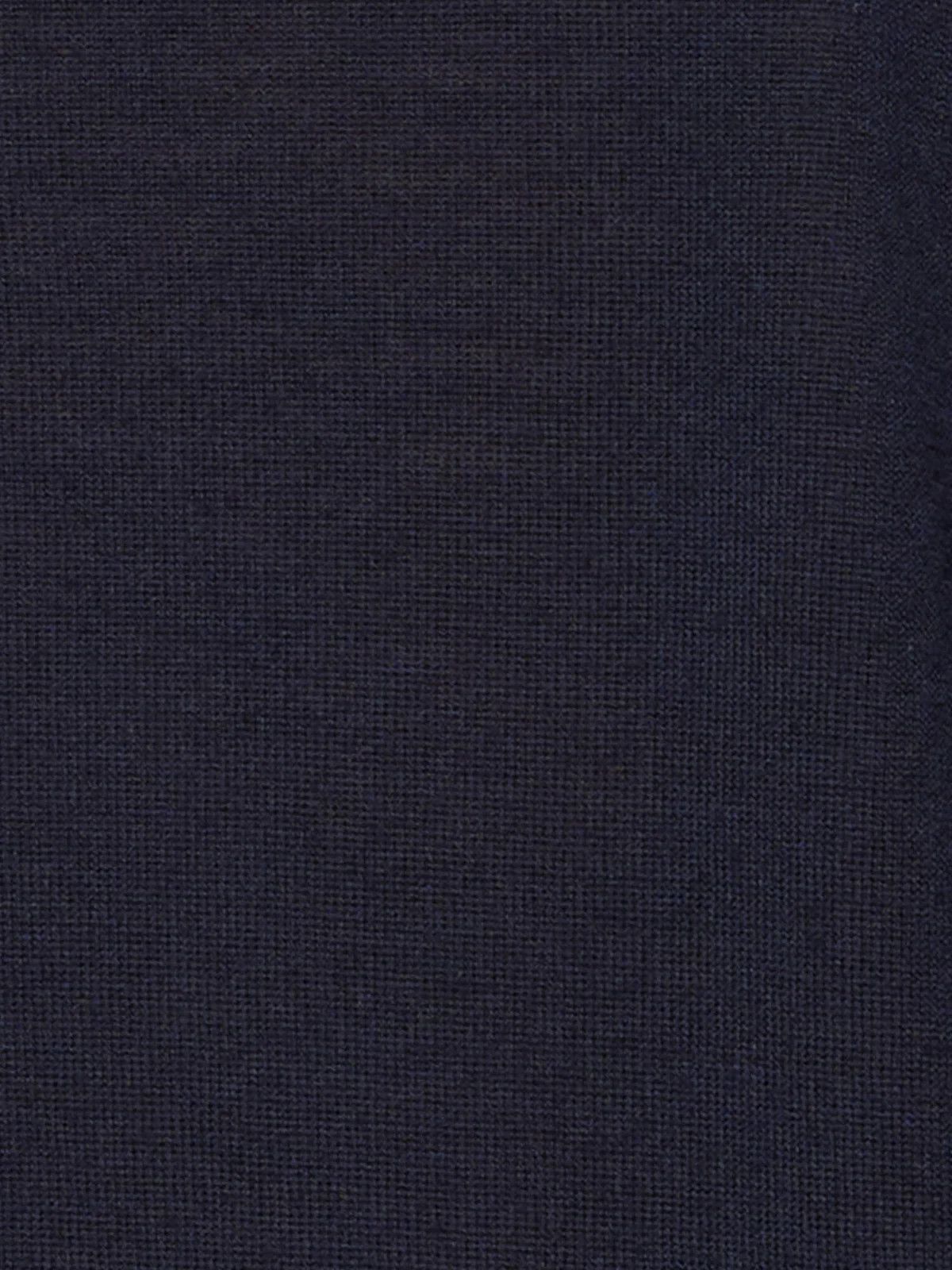 Johnstons Of Elgin JOHNSTONS of Elgin Navy Blue Wool Crewneck Sweater Size US XL / EU 56 / 4 - 2 Thumbnail