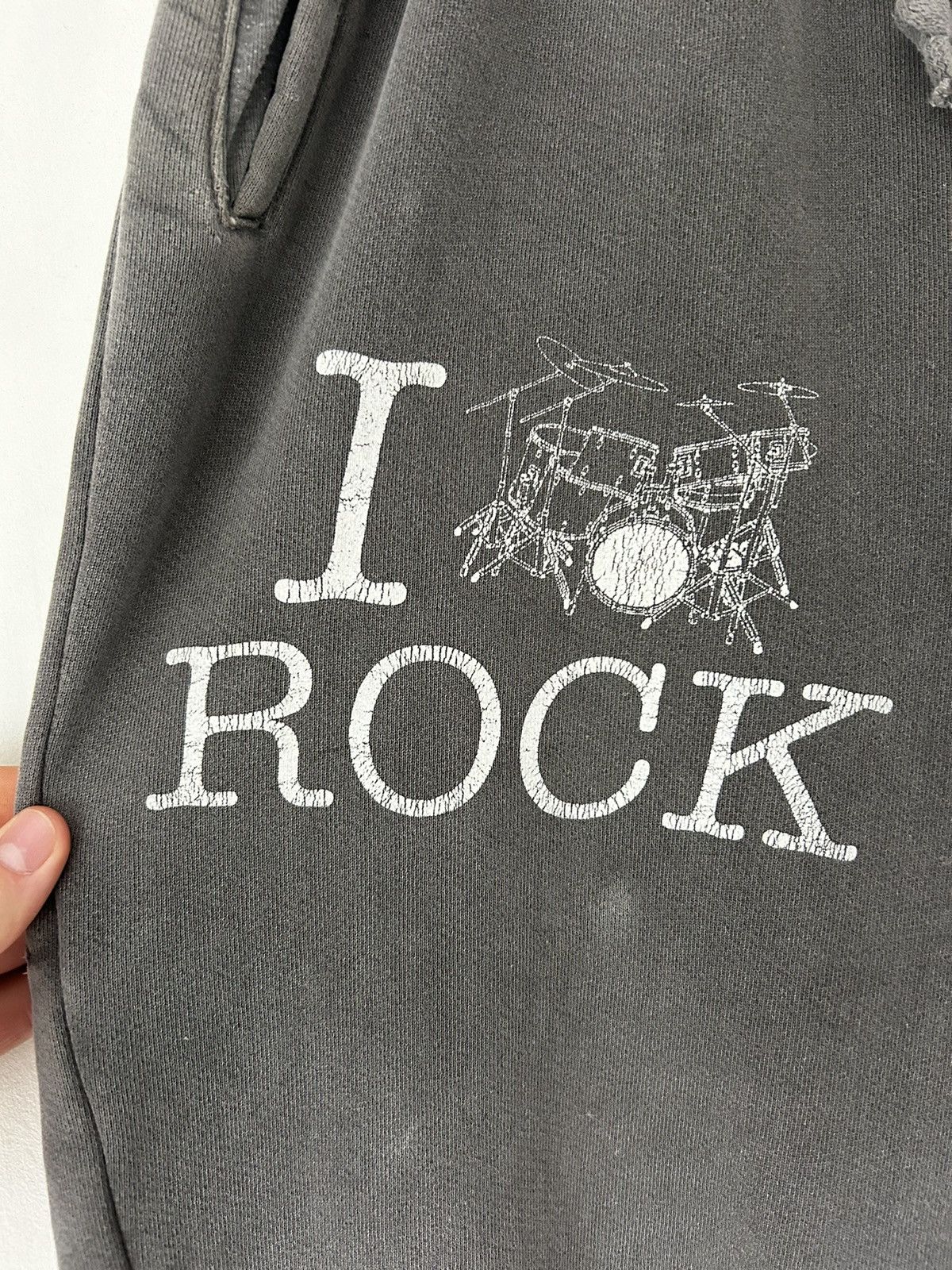 basketcase gallery BASKETCASE GALLERY I Love Rock Lounge Pants Size US 36 / EU 52 - 2 Thumbnail
