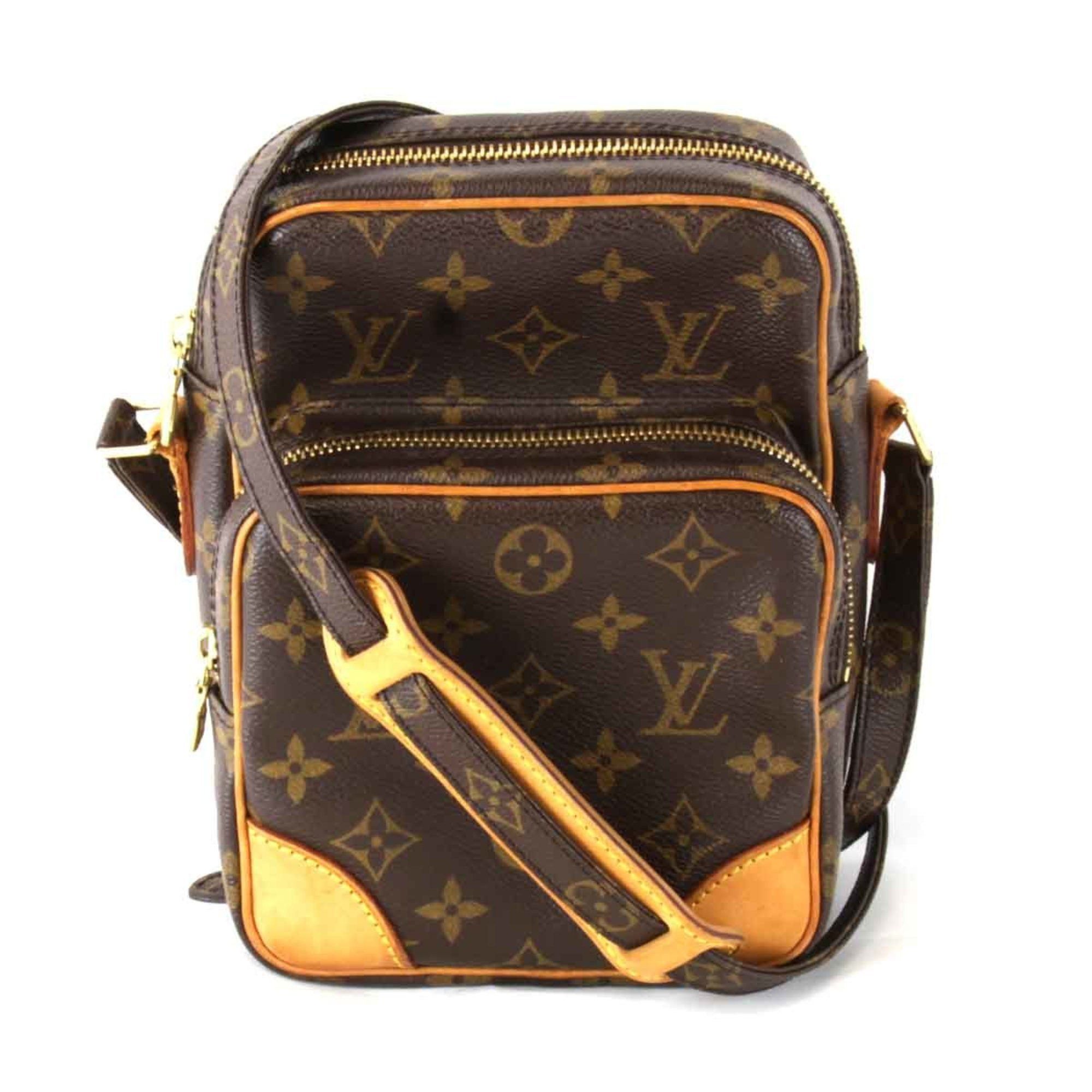 Louis Vuitton Amazon M45236 Shoulder Bag Monogram Canvas Brown Women's