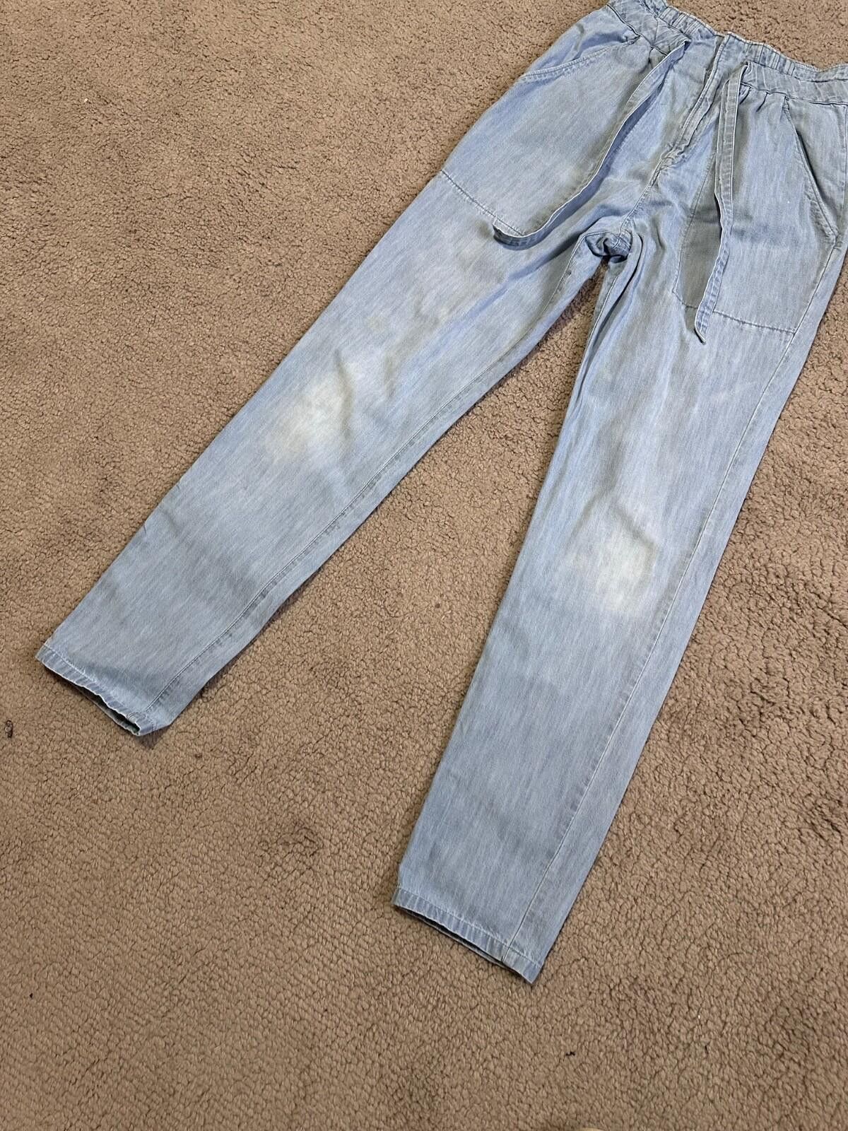 Isabel Marant Isabel Marant Chambray Muardo Pants Blue Size 34 Size 34" / US 12 / IT 48 - 2 Thumbnail