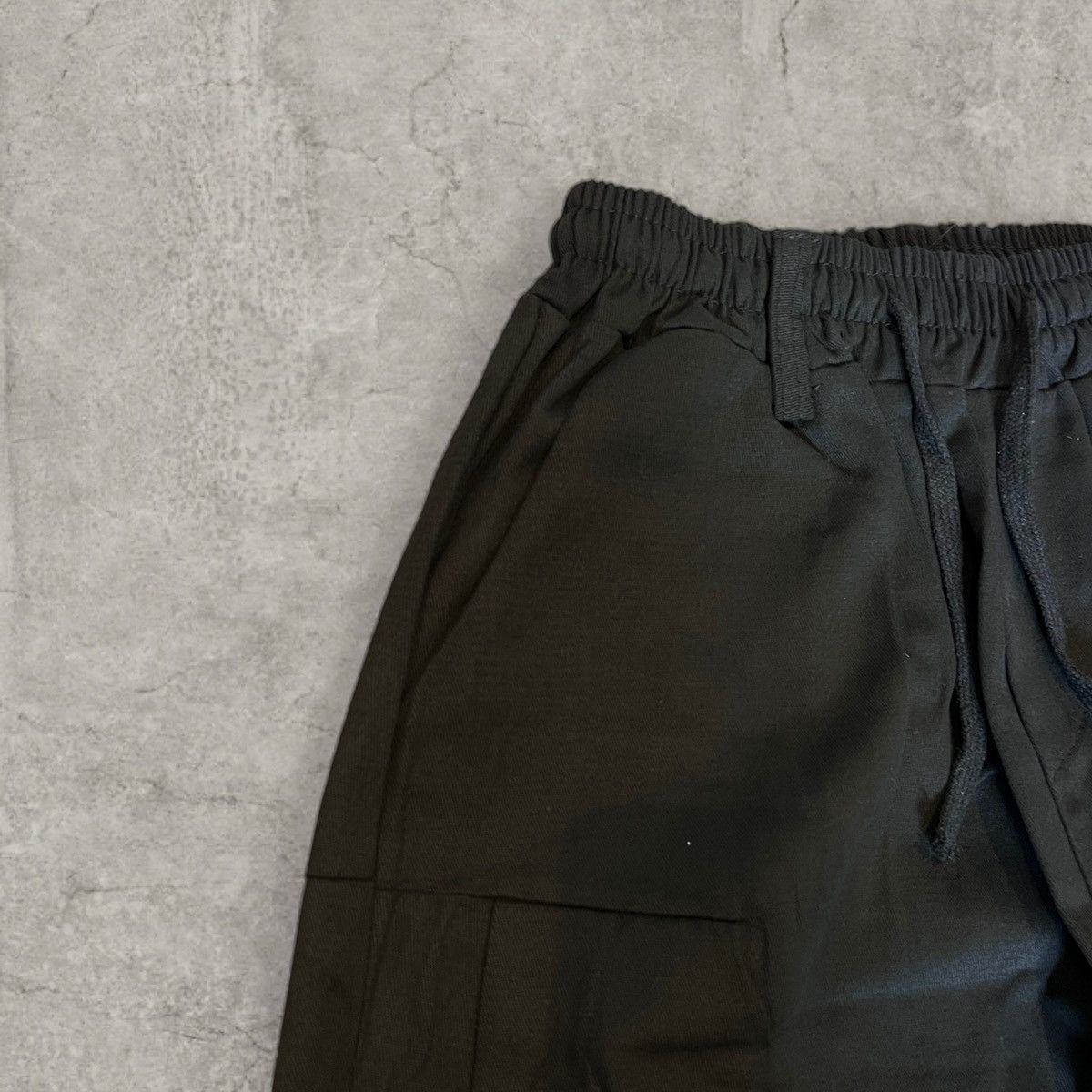 Japanese Brand Wide leg Japanese style trousers in black. Size S/M Size US 32 / EU 48 - 2 Thumbnail