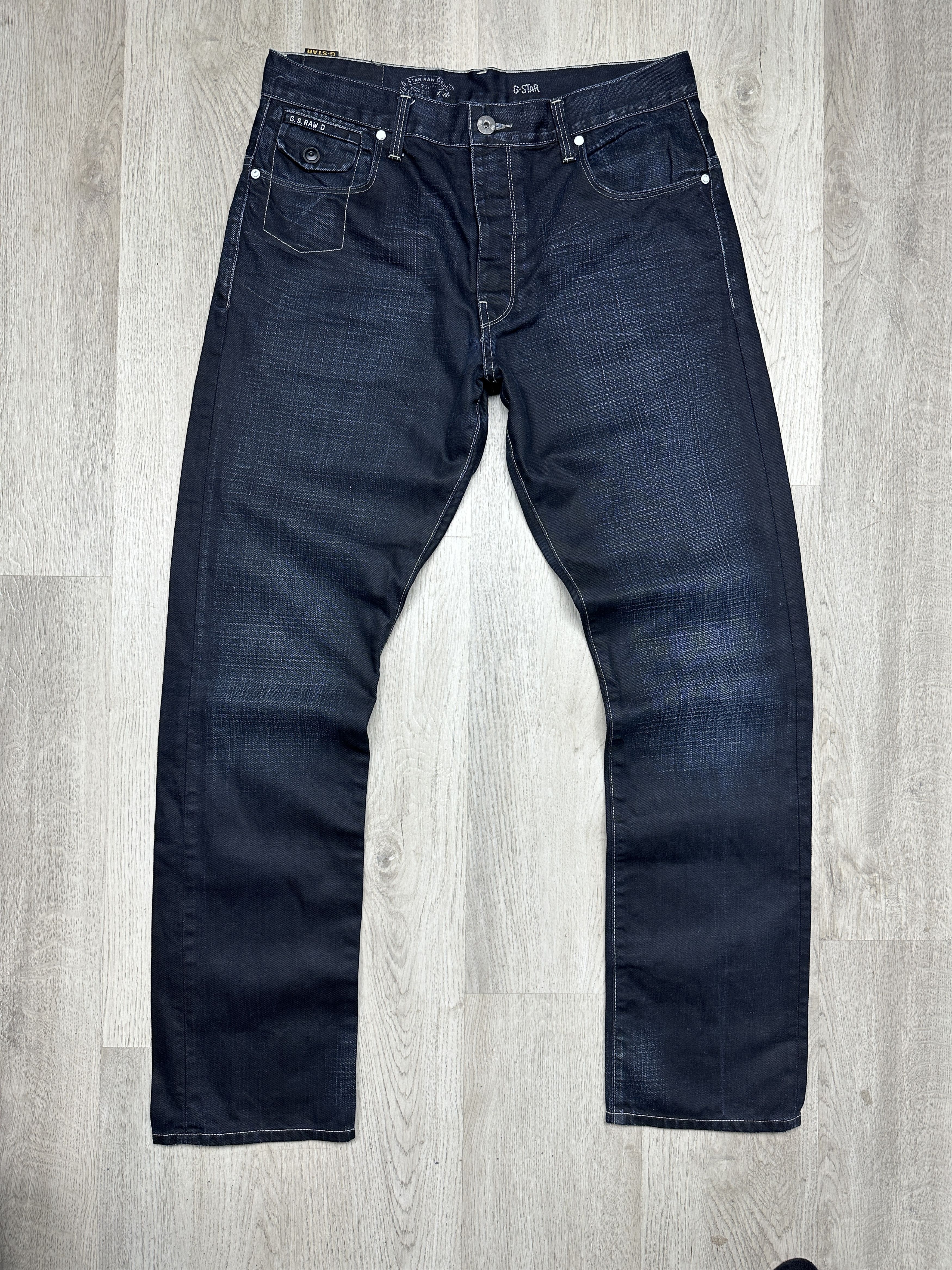 G-Star G Star Raw Mens Morris Tapered Denim Pants Jeans Size US 34 / EU 50 - 4 Thumbnail