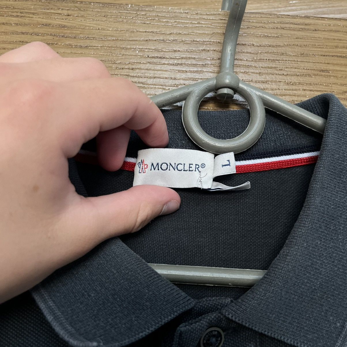 Moncler Moncler Polo Long Sleeve Size US L / EU 52-54 / 3 - 6 Thumbnail