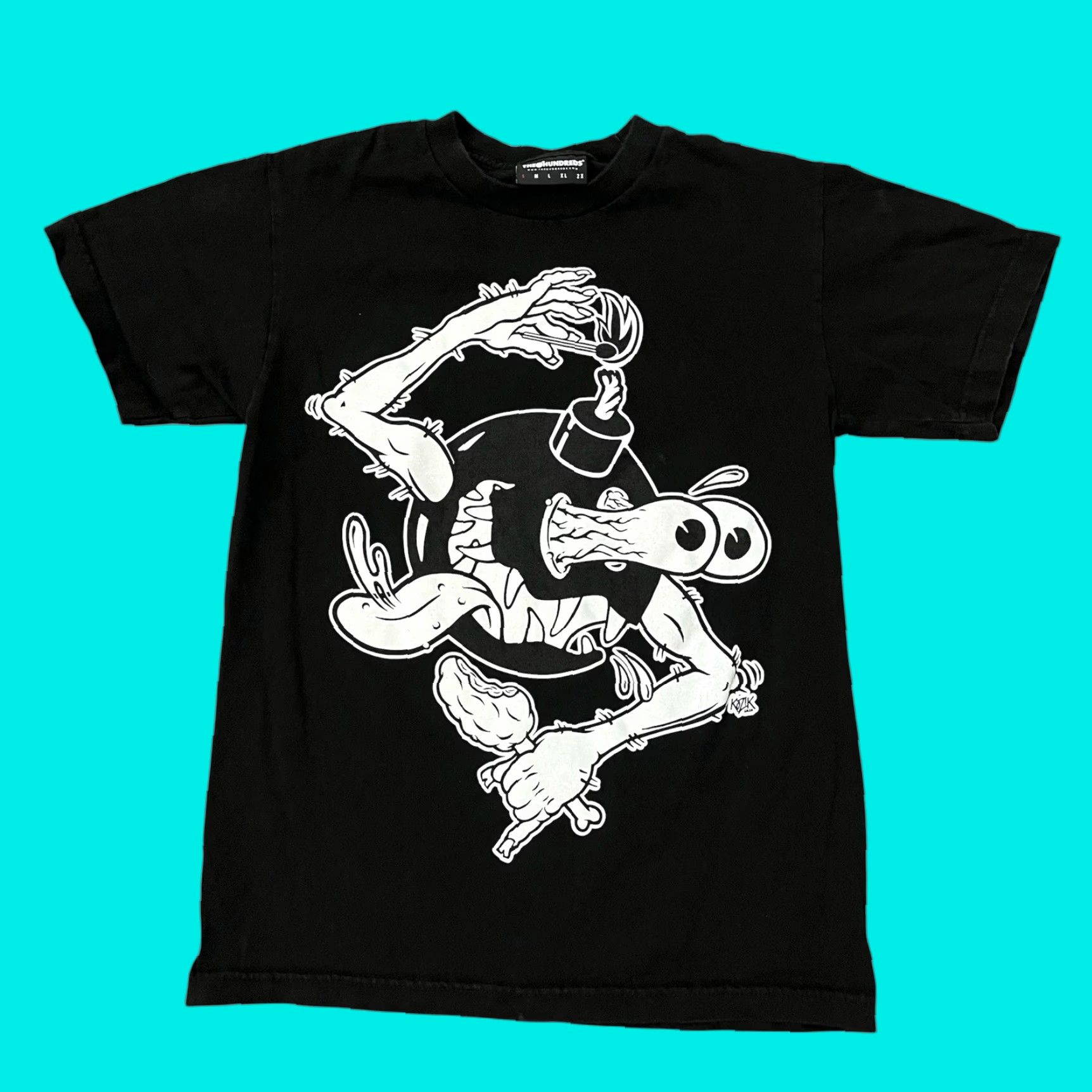 The Hundreds The Hundreds X Frank Kozik Limited Edition 2020 T-Shirt Small Art Band Tee RARE Size US S / EU 44-46 / 1 - 1 Thumbnail