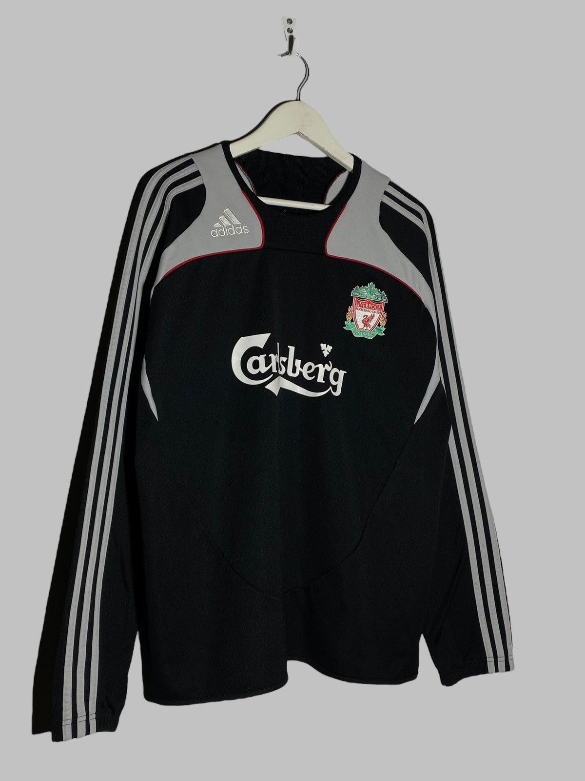 Adidas Adidas Liverpool FC 2007 2008 Training Top Sweatshirt Size US XL / EU 56 / 4 - 3 Thumbnail