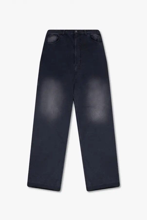 Balenciaga o1in1g1024 Baggy Sweatpants & Joggers in Black Size US 28 / EU 44 - 1 Thumbnail