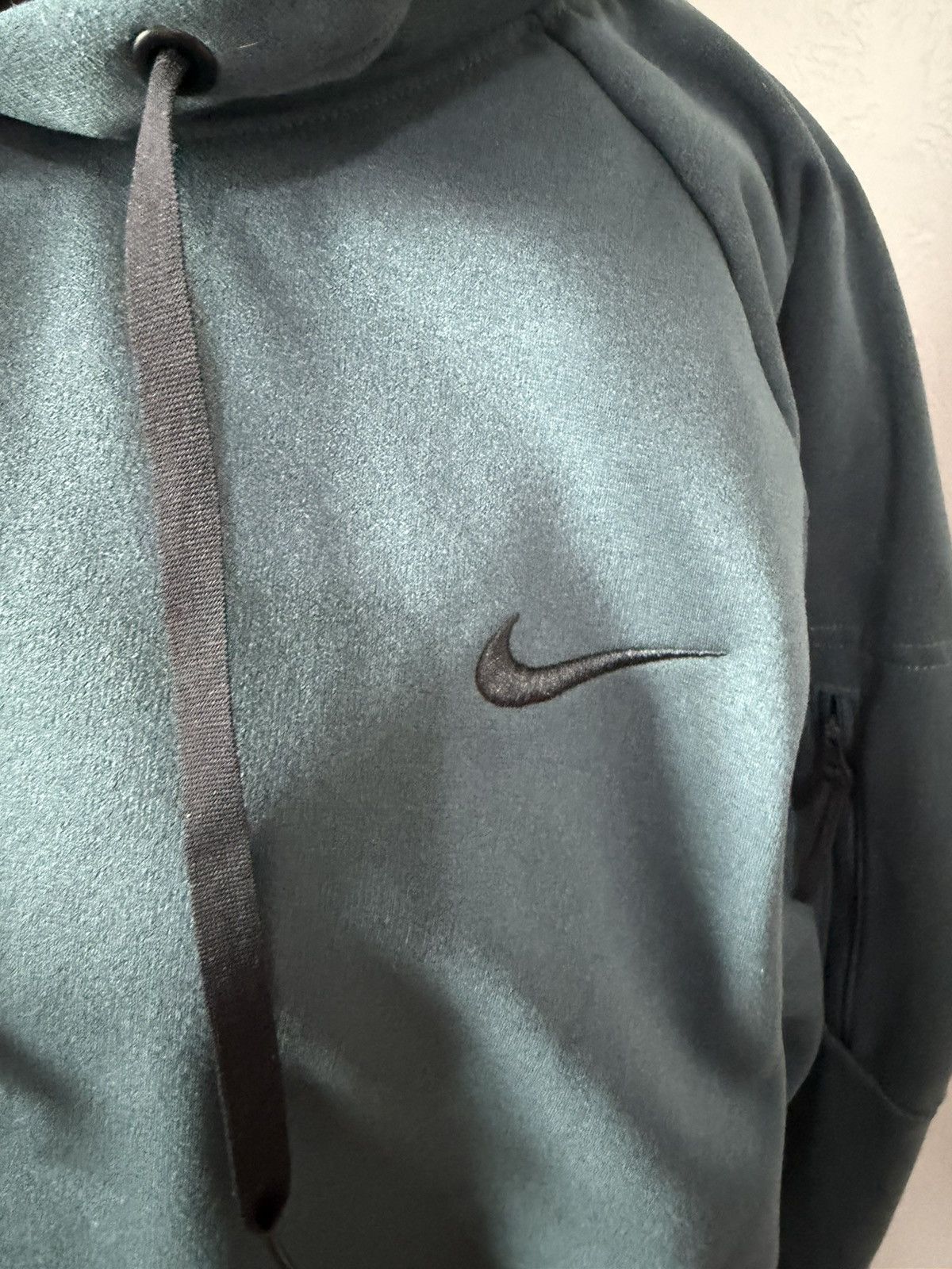 Nike Nike Therma-FIT Hooded Fitness Sweatshirt Green Size XL Size US XL / EU 56 / 4 - 3 Thumbnail