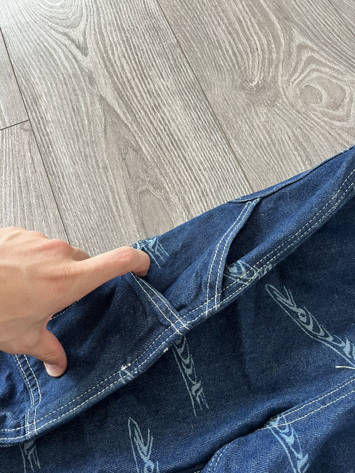 Hoddle Hoddle 12 Ounce Single Knee Carpenter Denim Ranger Jeans Size US 34 / EU 50 - 22 Thumbnail